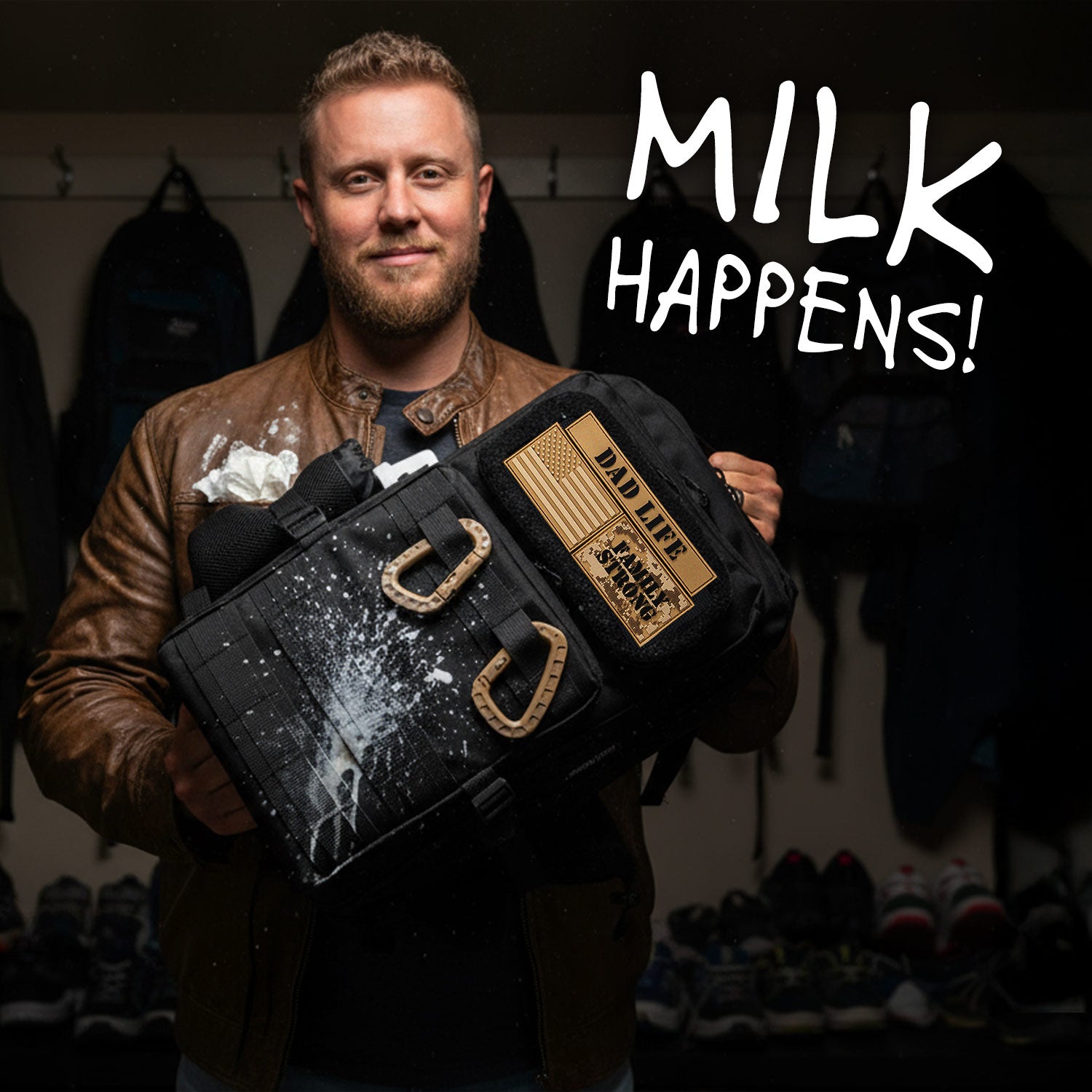 JUG.30L Dad Bag Backpack - Black