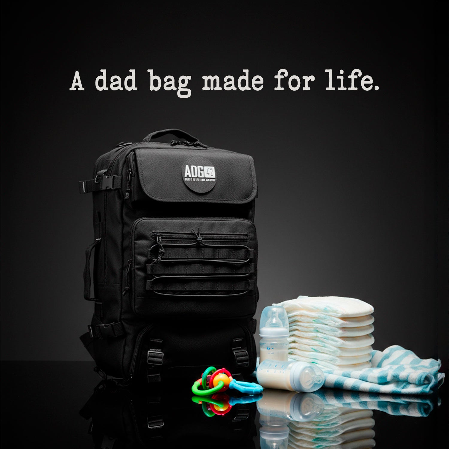 FLEX.32L Dad Bag with Large Cooler Compartment, Wet Bag and Multi Carry Option