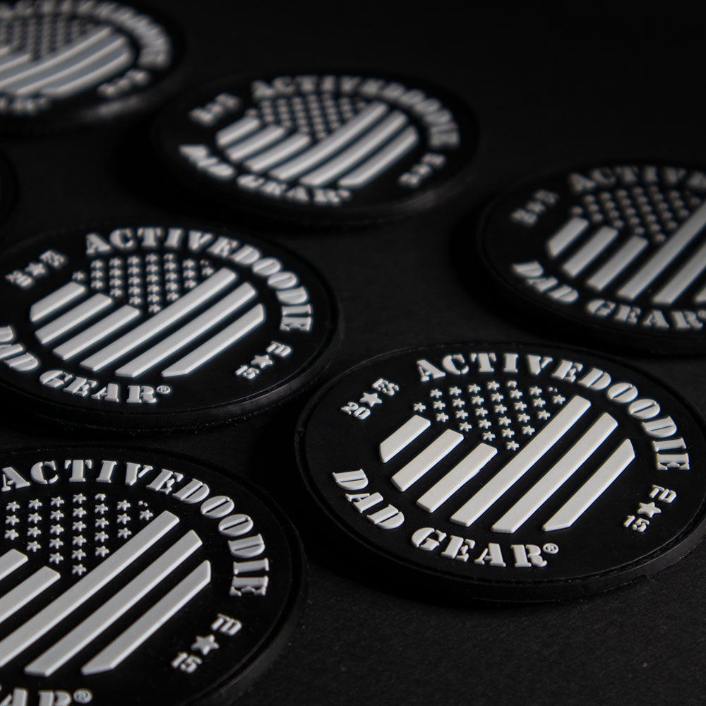 ActiveDoodie® Rubber Morale Patch 3" Round