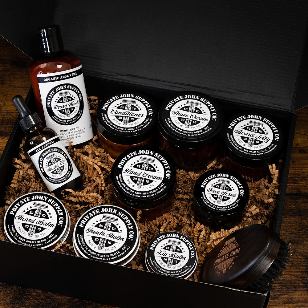 Beard Grooming Beard Care Gift set with Beard Balm