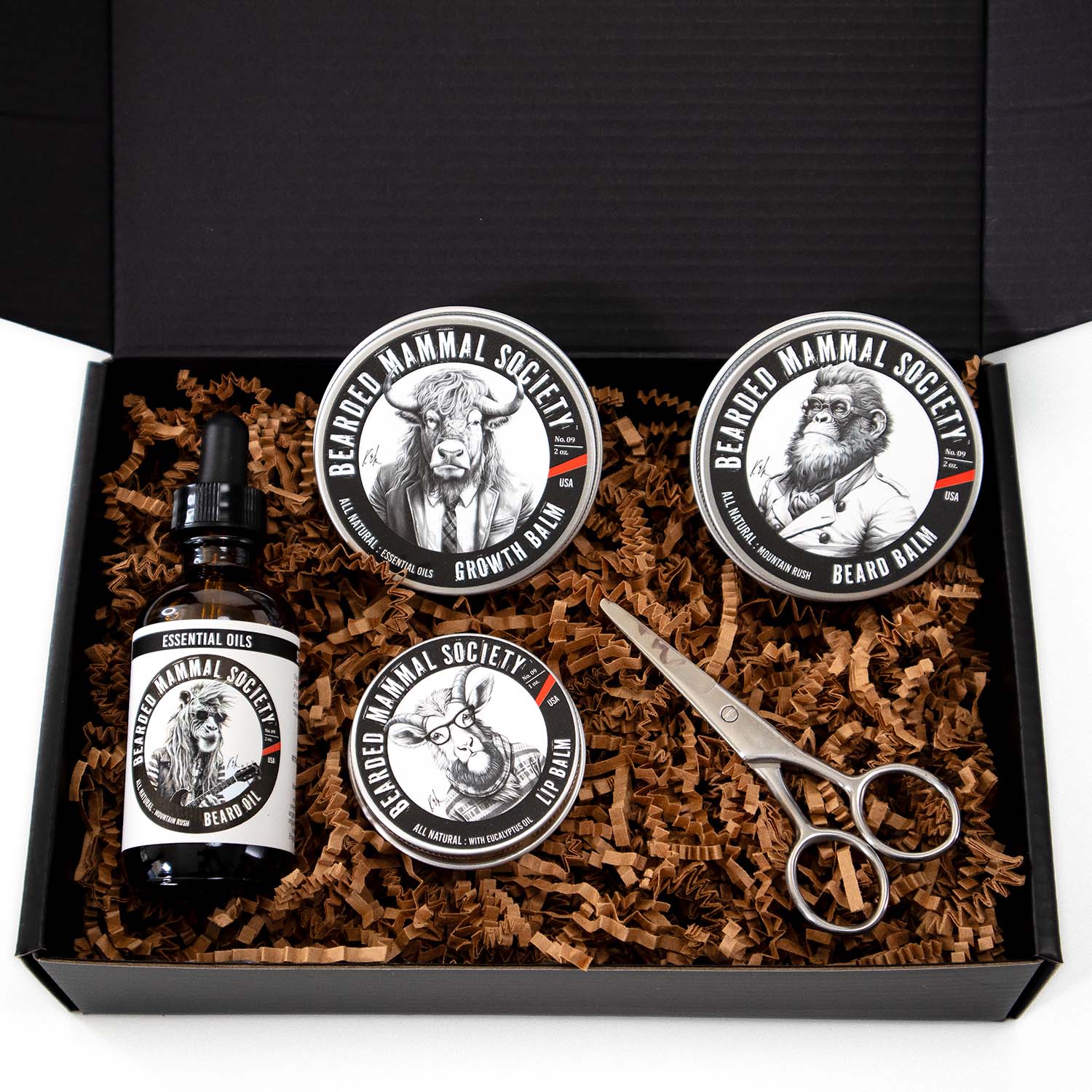 All Natural Beard Grooming Kit