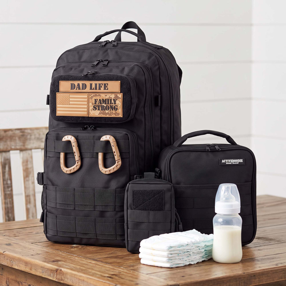 JUG 30L Dad Diaper Bag Backpack Combo Kit