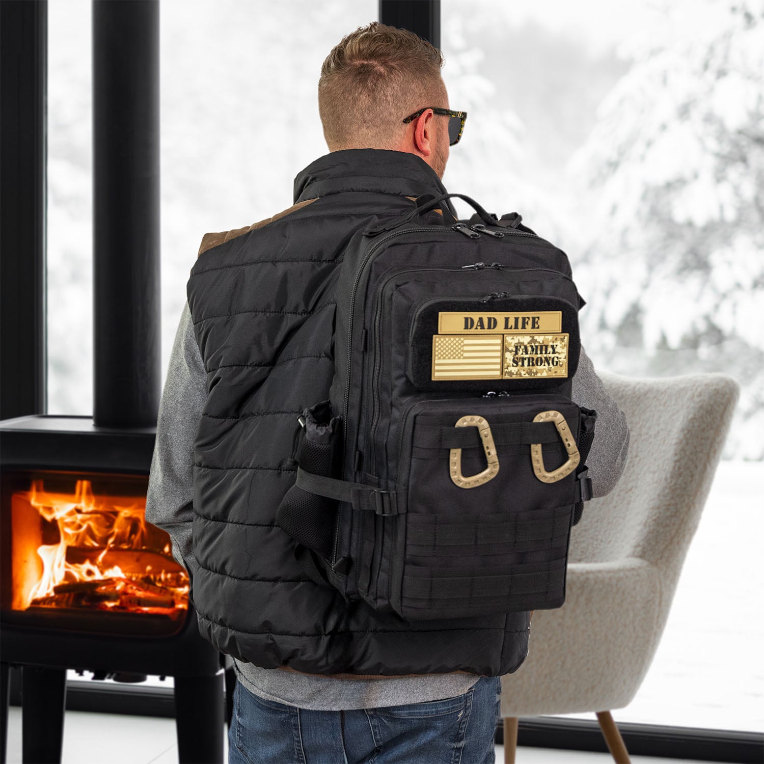 JUG.30L Dad Bag Backpack - Black