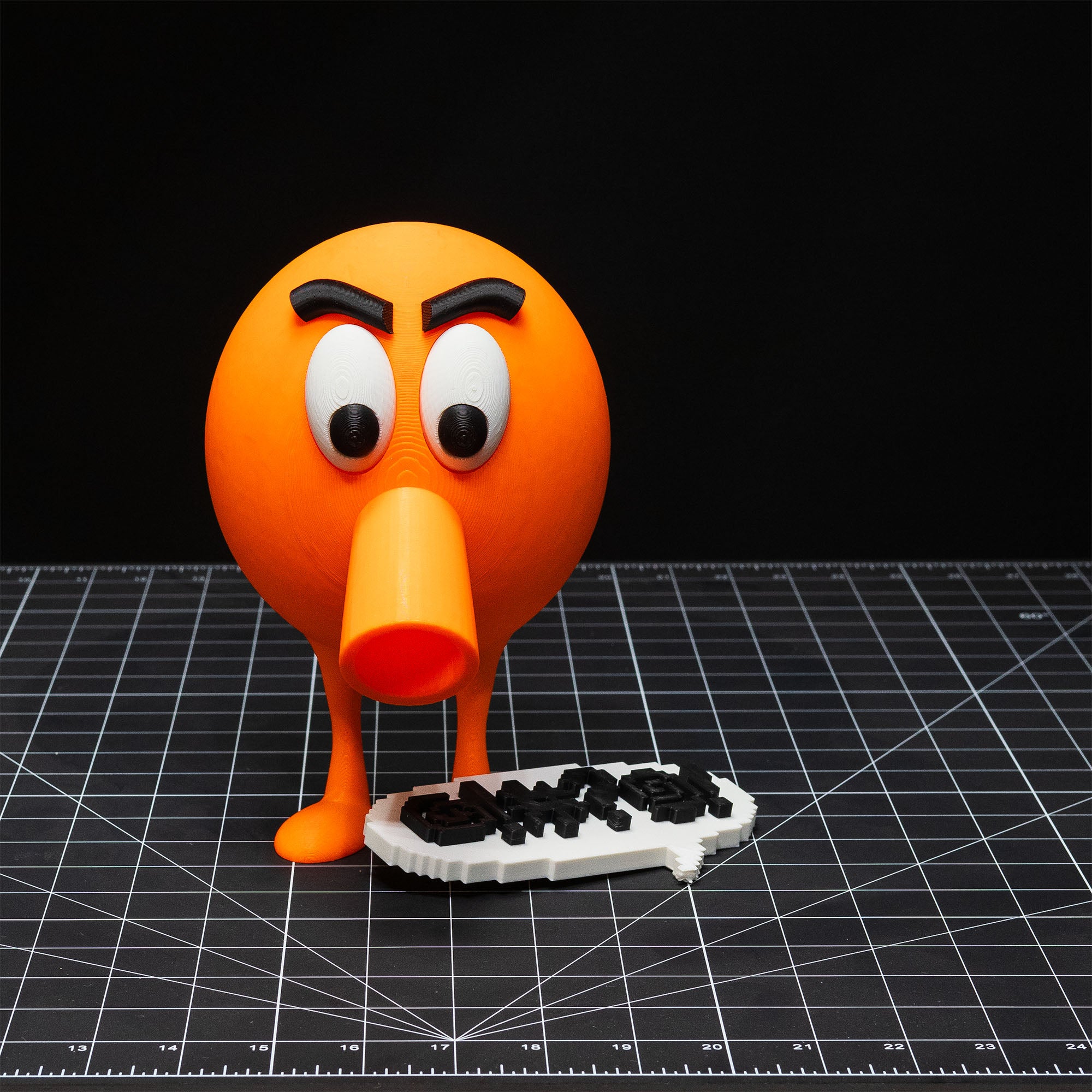 Oversized Q-bert Wall Decor