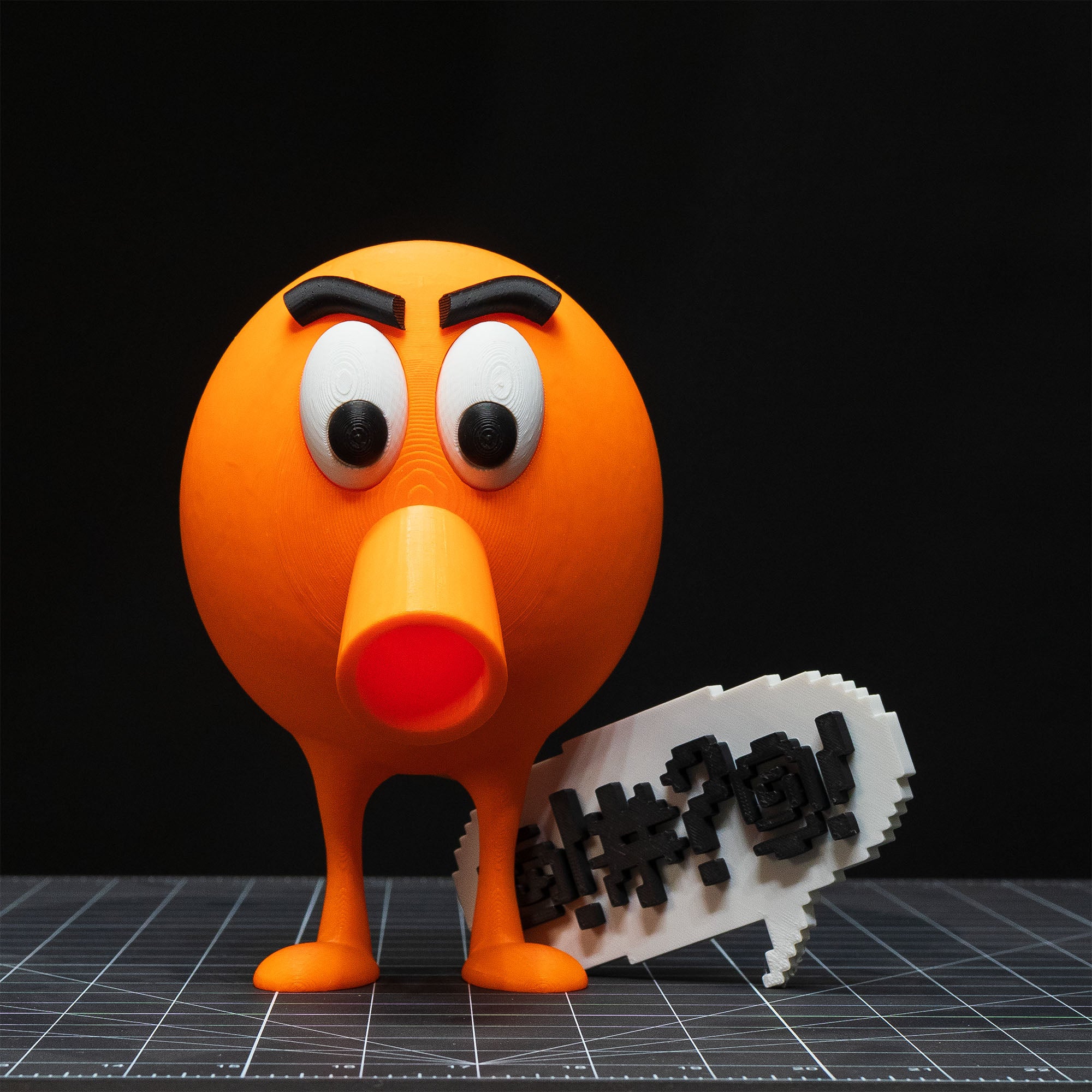 Oversized Q-bert Wall Decor