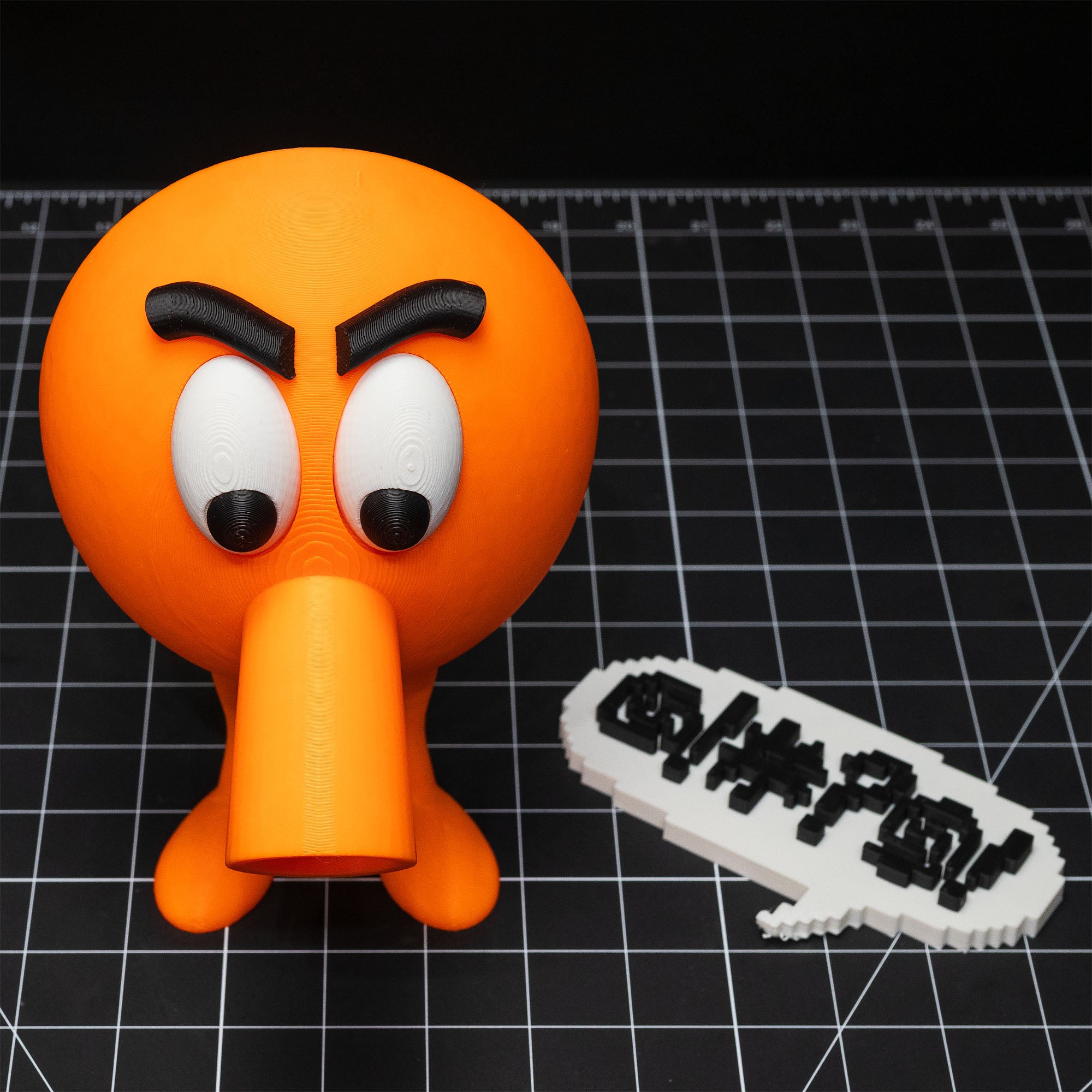 Oversized Q-bert Wall Decor