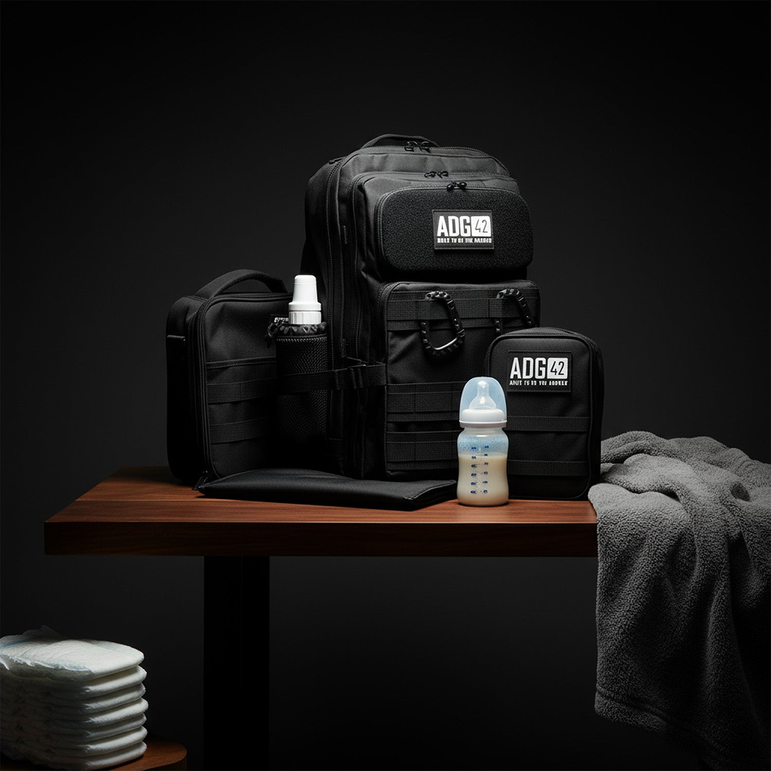 JUG.30L Dad Diaper Bag Backpack Combo