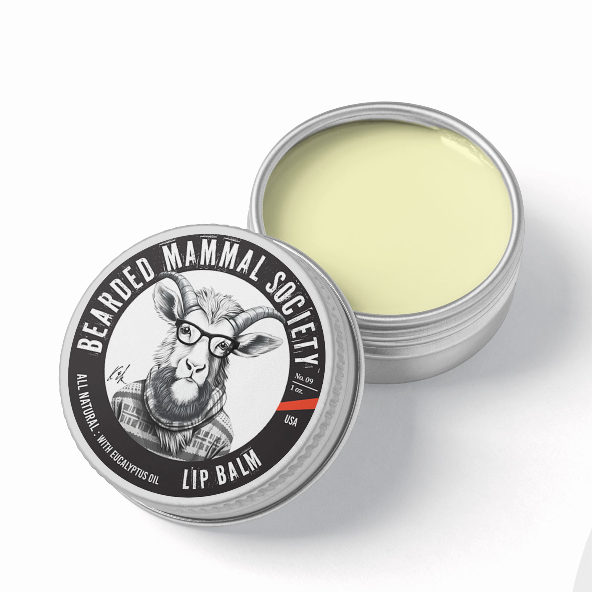 All Natural Lip Balm for Men with Eucalyptus Oil