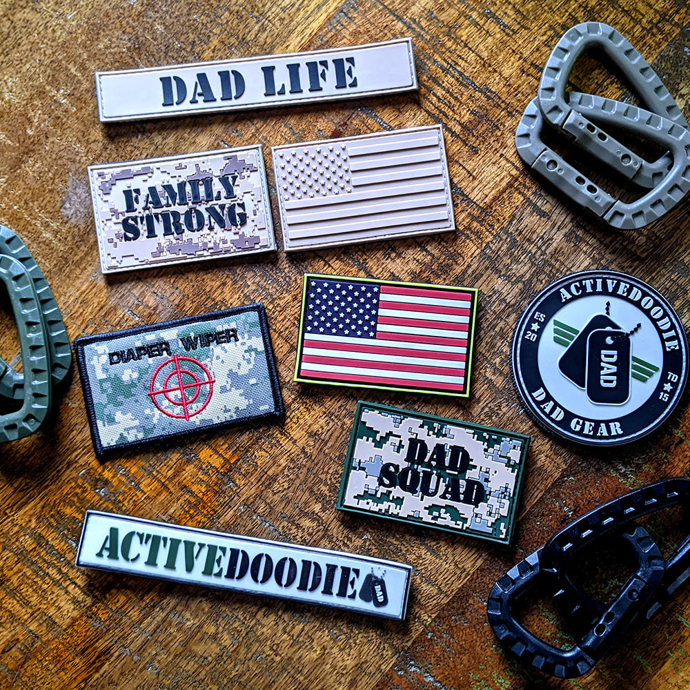 Dad Velcro Morale Patches
