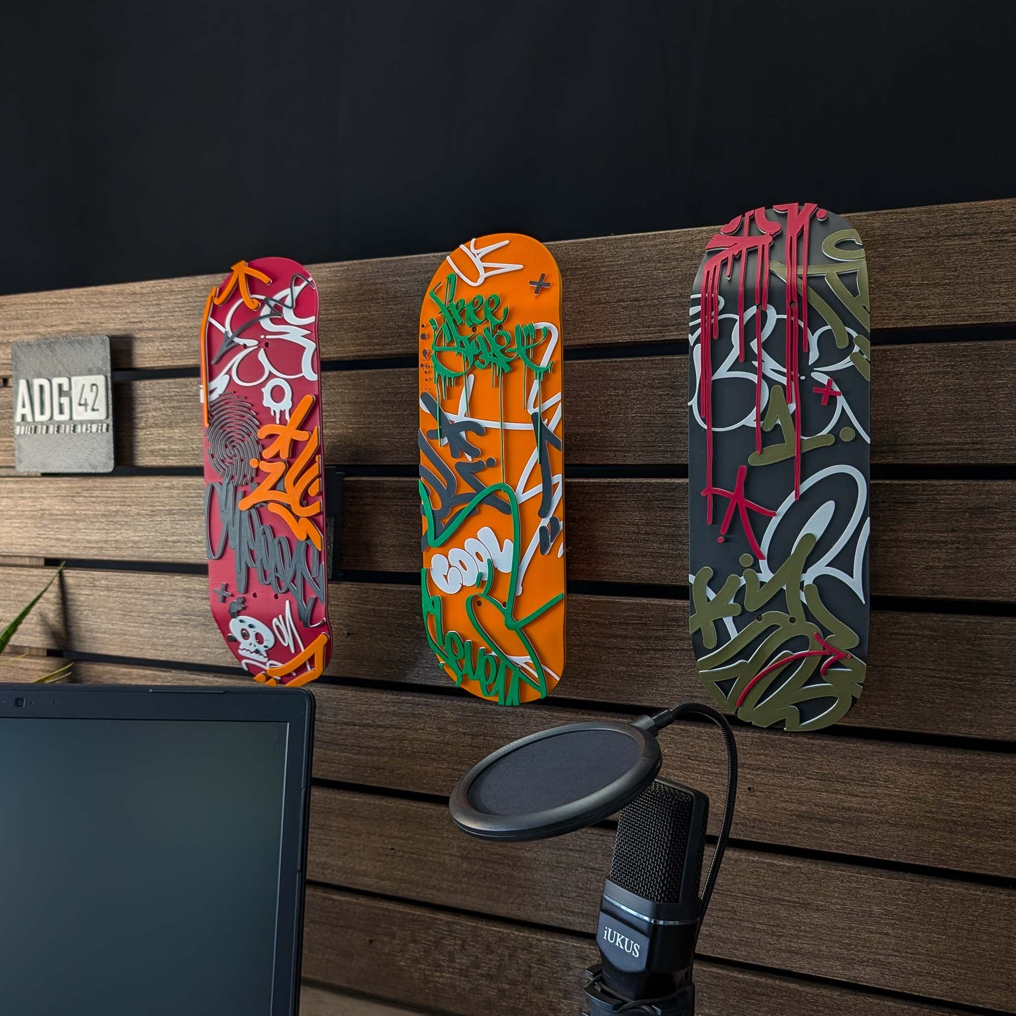 Wall Art Skateboard Decks | 12"
