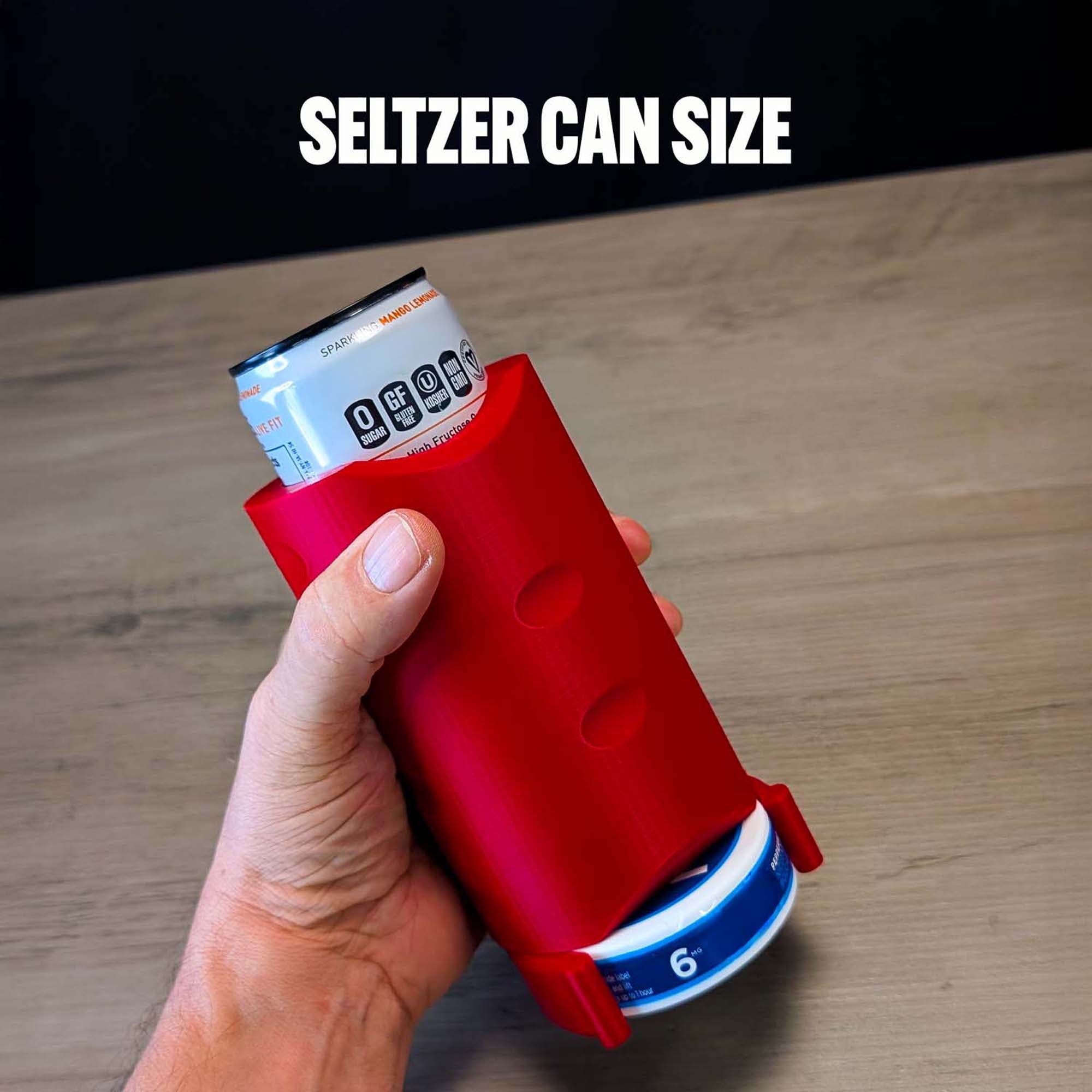ADG42 The Stacker Can Cooler and Pouch Tin Holder