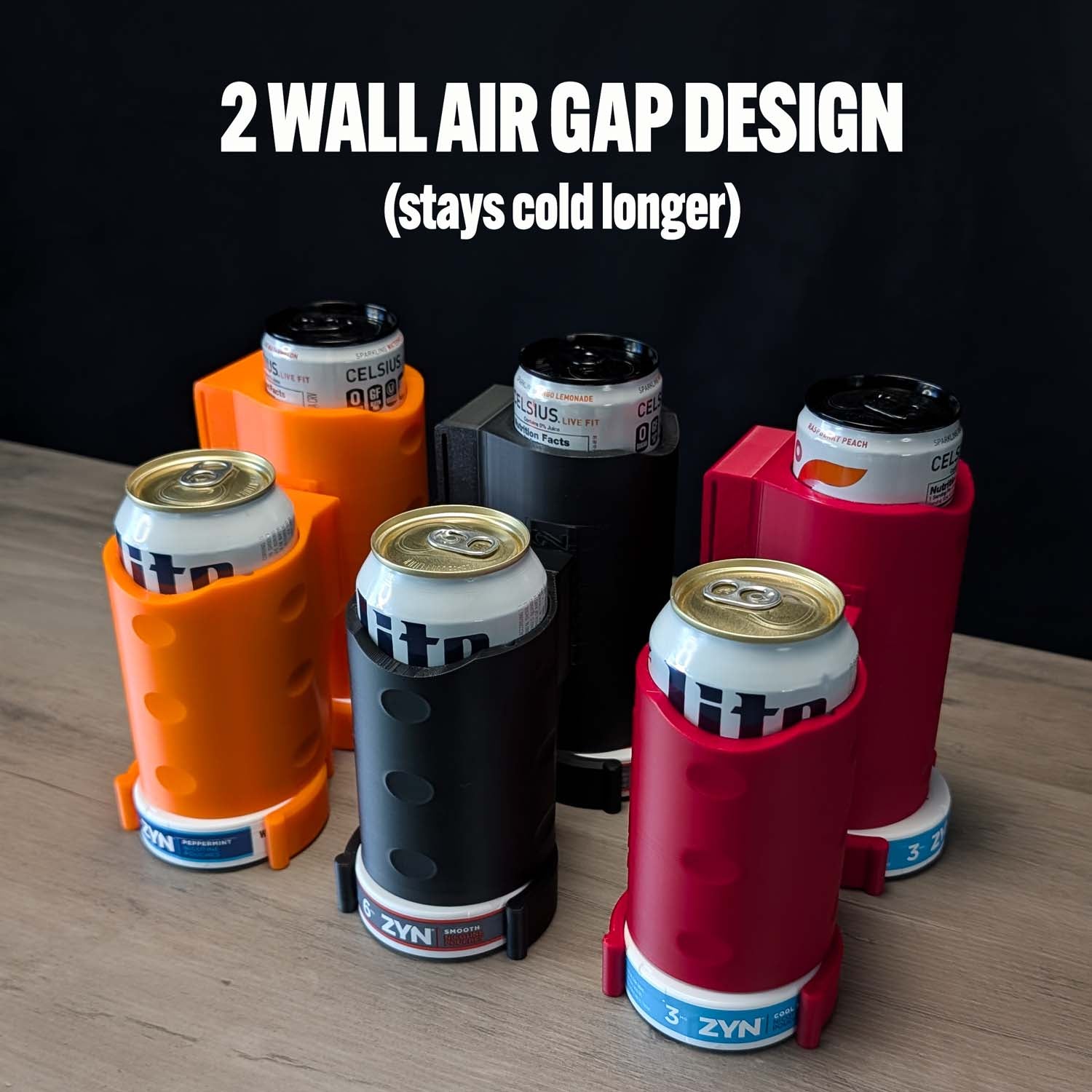 CHILLZINY 2000 Belt Clip Can Cooler