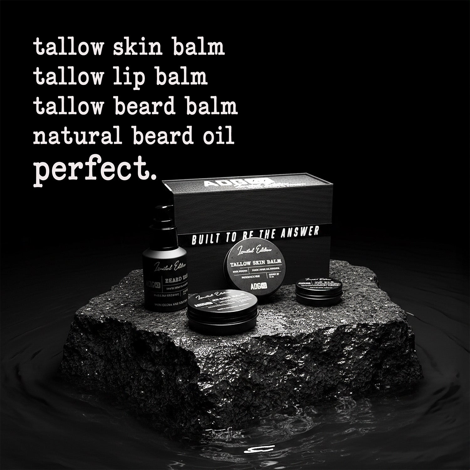 Mens Beard and Body Gift Box