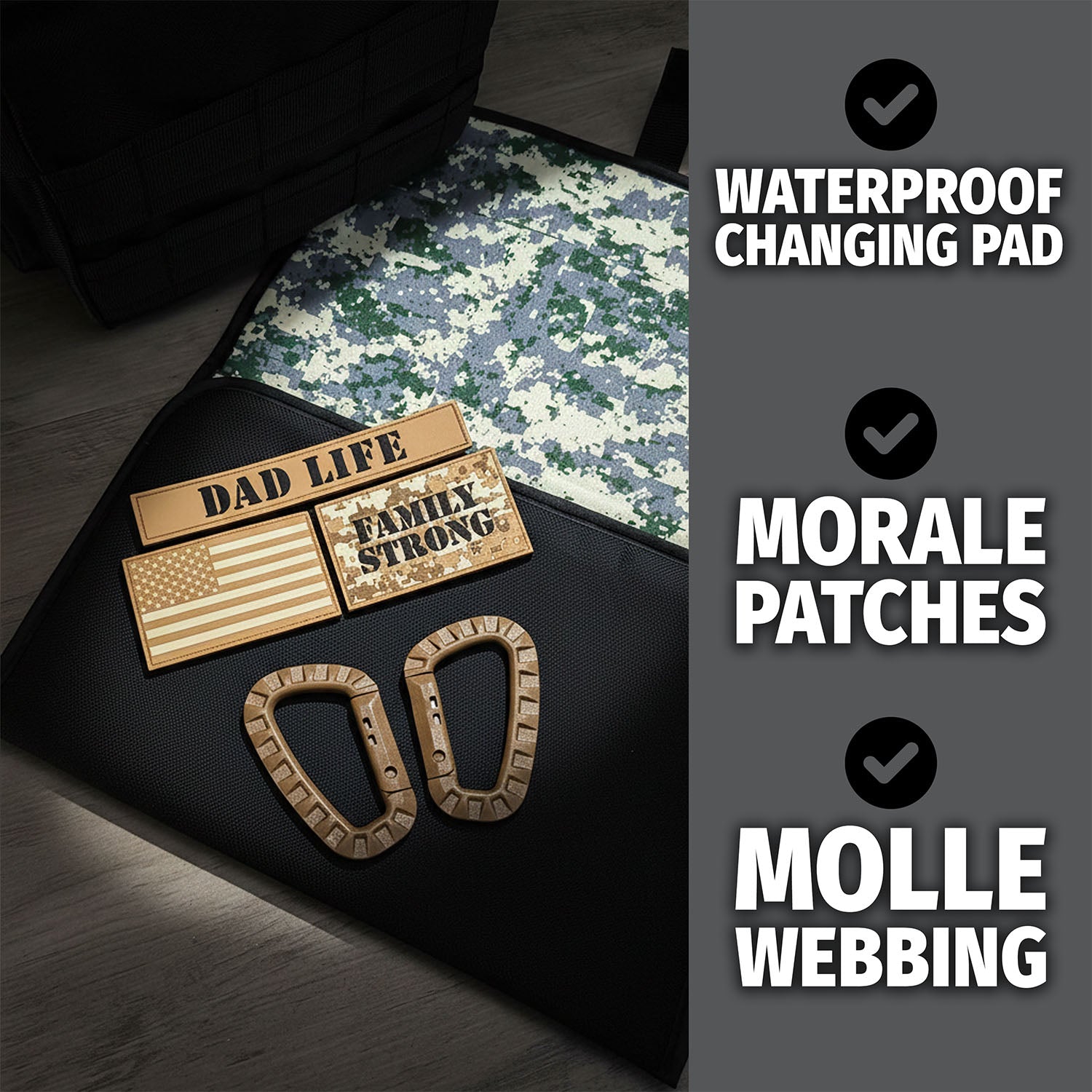 JUG.30L Dad Bag Backpack - Black