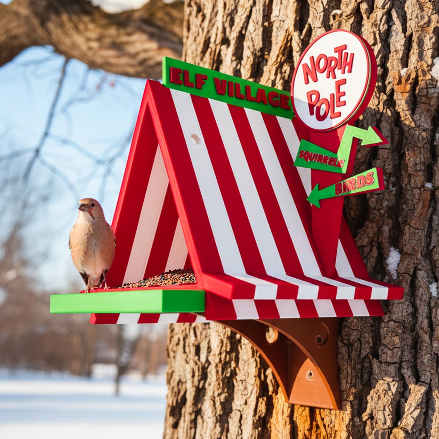 Bird Feeder | Christmas North Pole