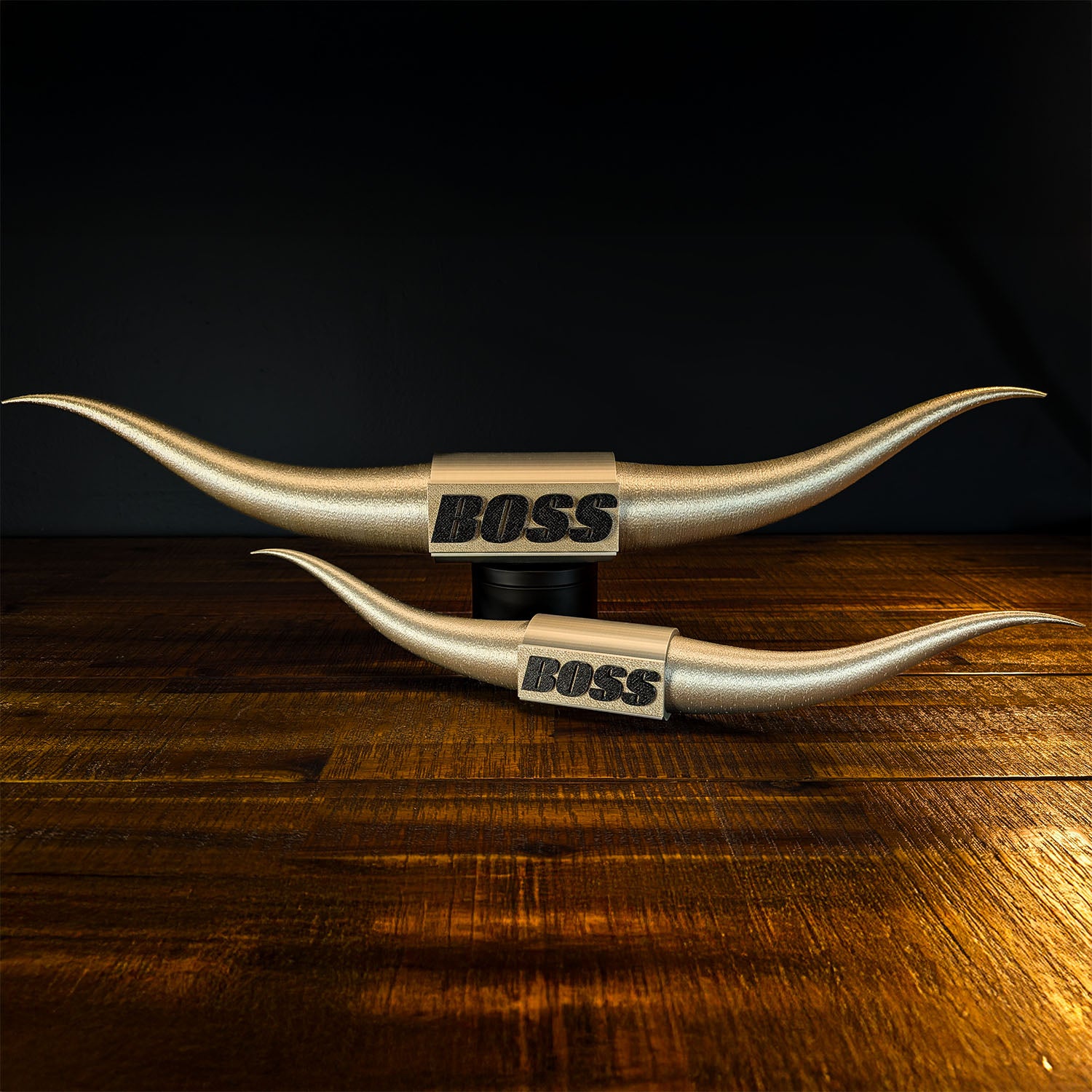 Bull Horns | The Boss Steer Horns - Gold