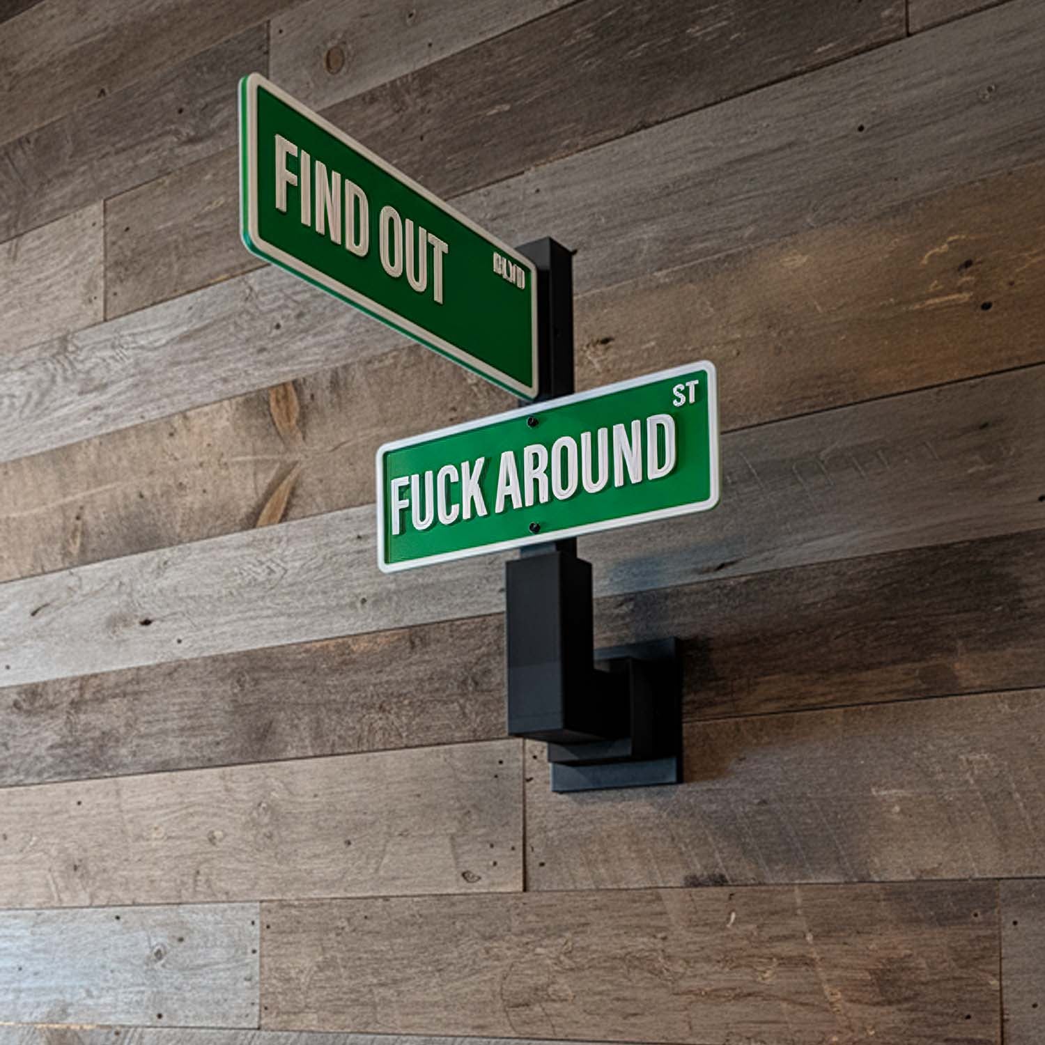 FAFO Street Sign for Wall