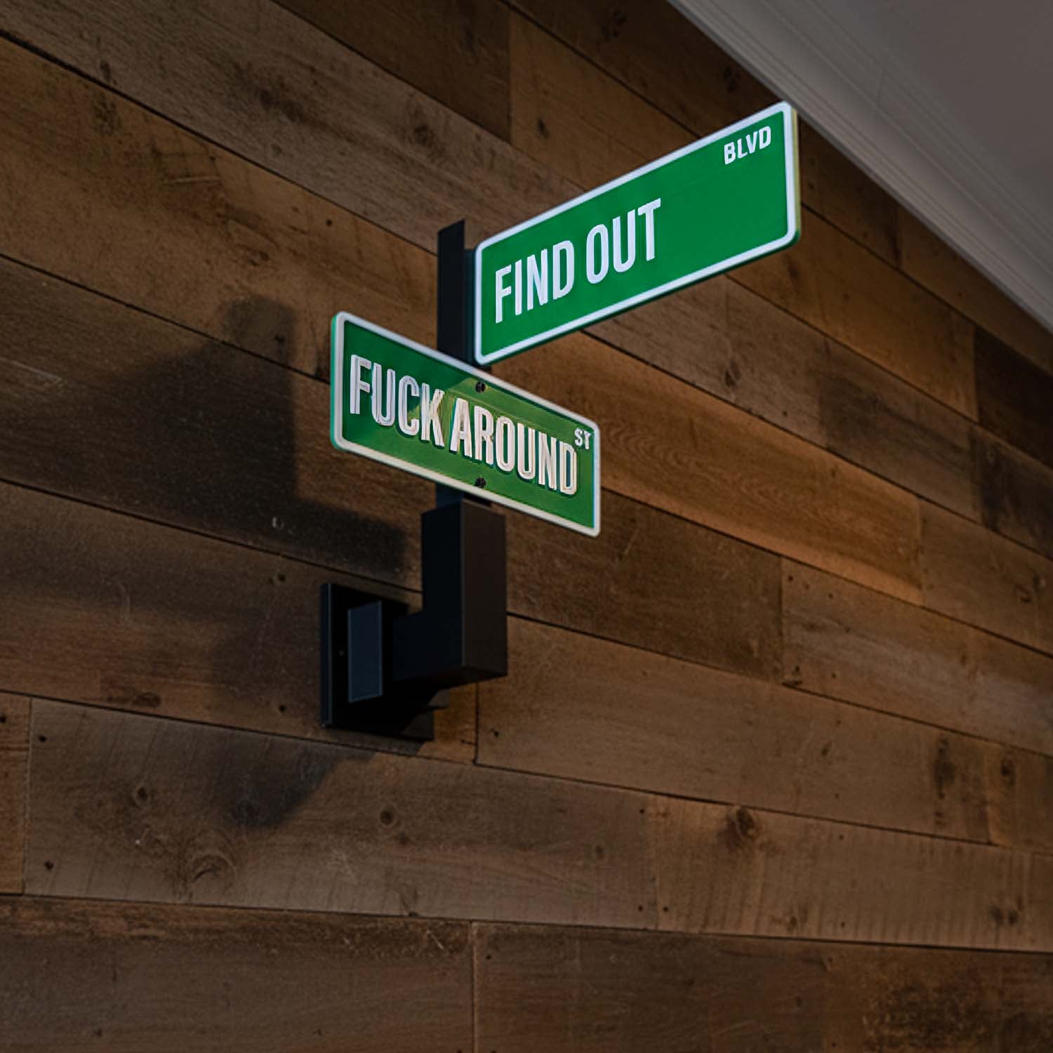 FAFO Street Sign for Wall