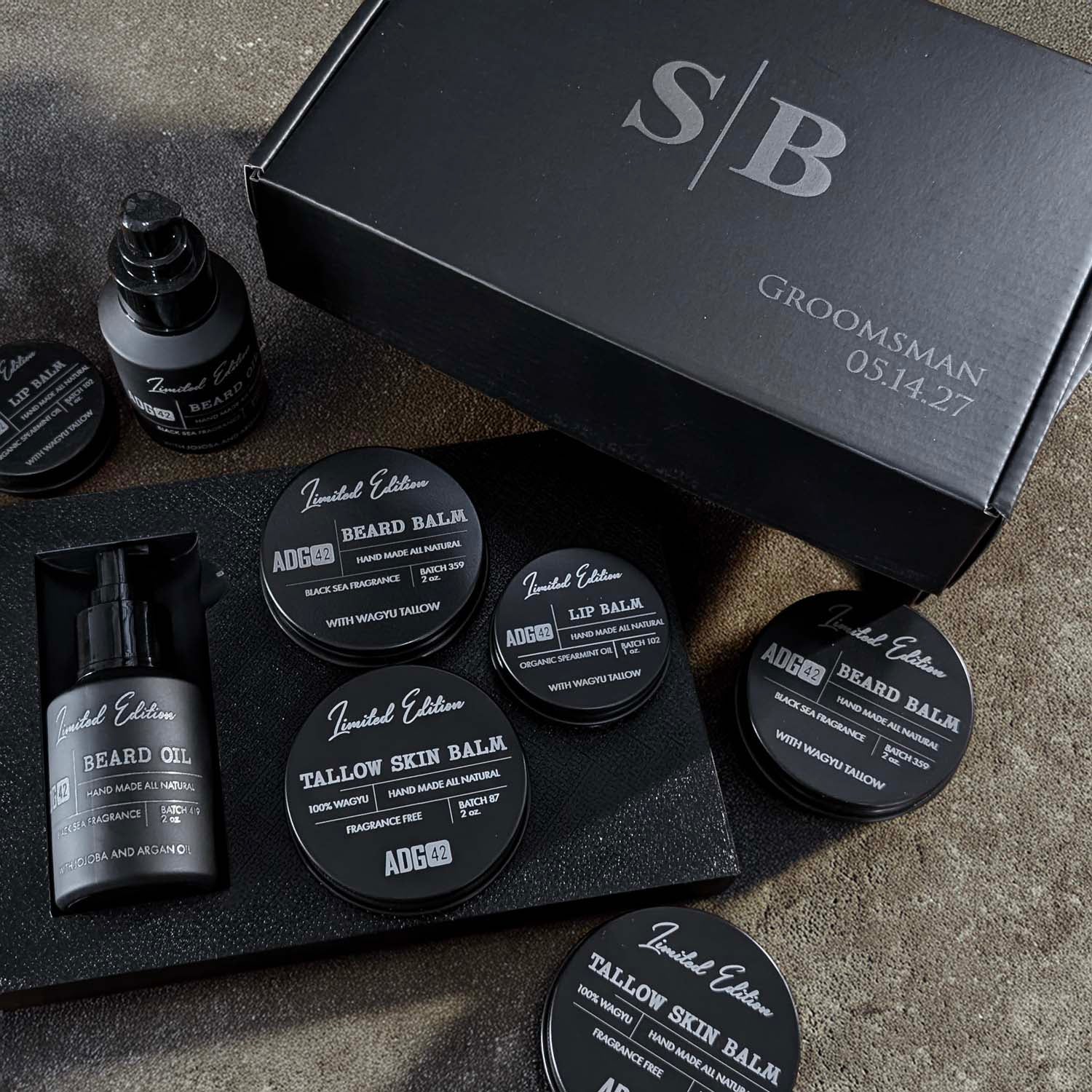 Personalized Groomsmen Gift Sets