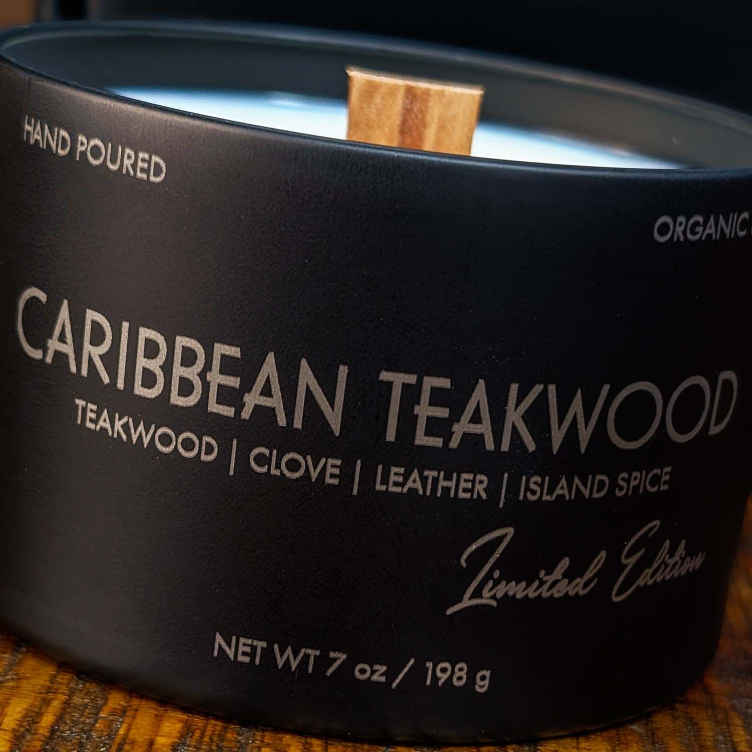 2 Wood Wick Candle Set for Men | Masculine Scent | Gift Box