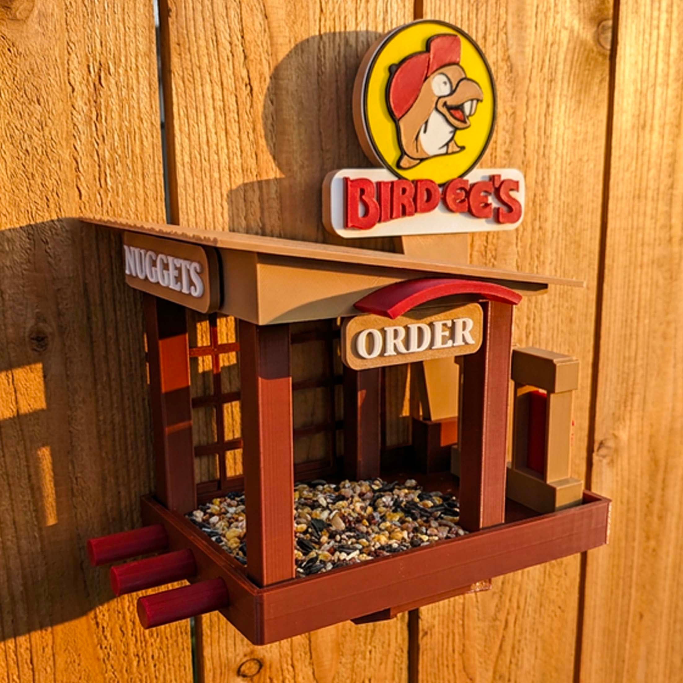 ADG42 The BIRD-EE'S Parody Bird Feeder