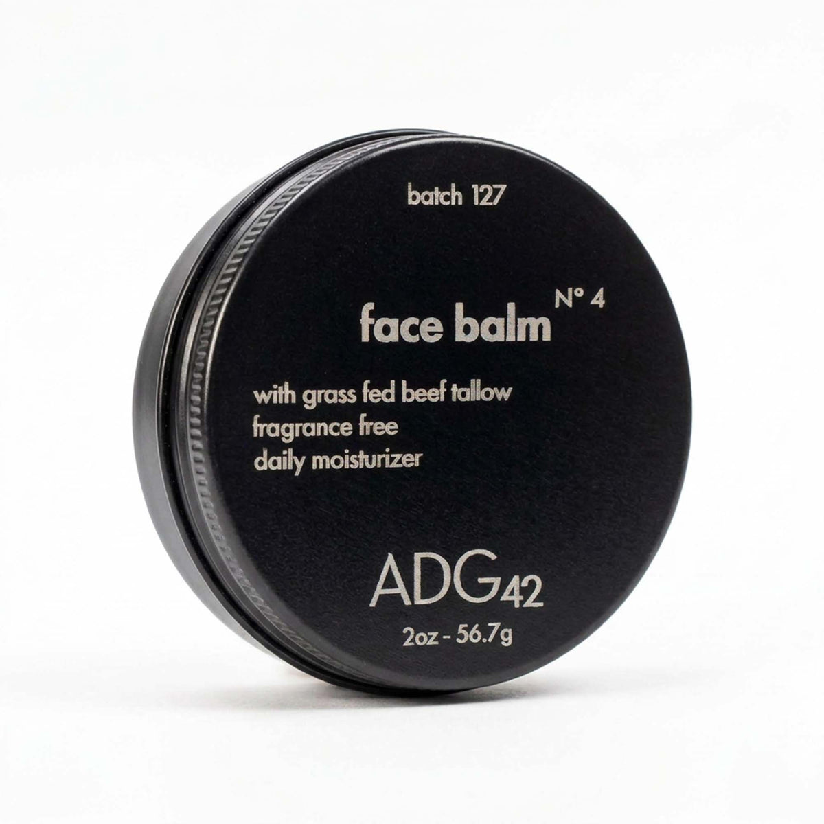 ADG42 All-Natural Premium Beef Tallow Face Balm for Men