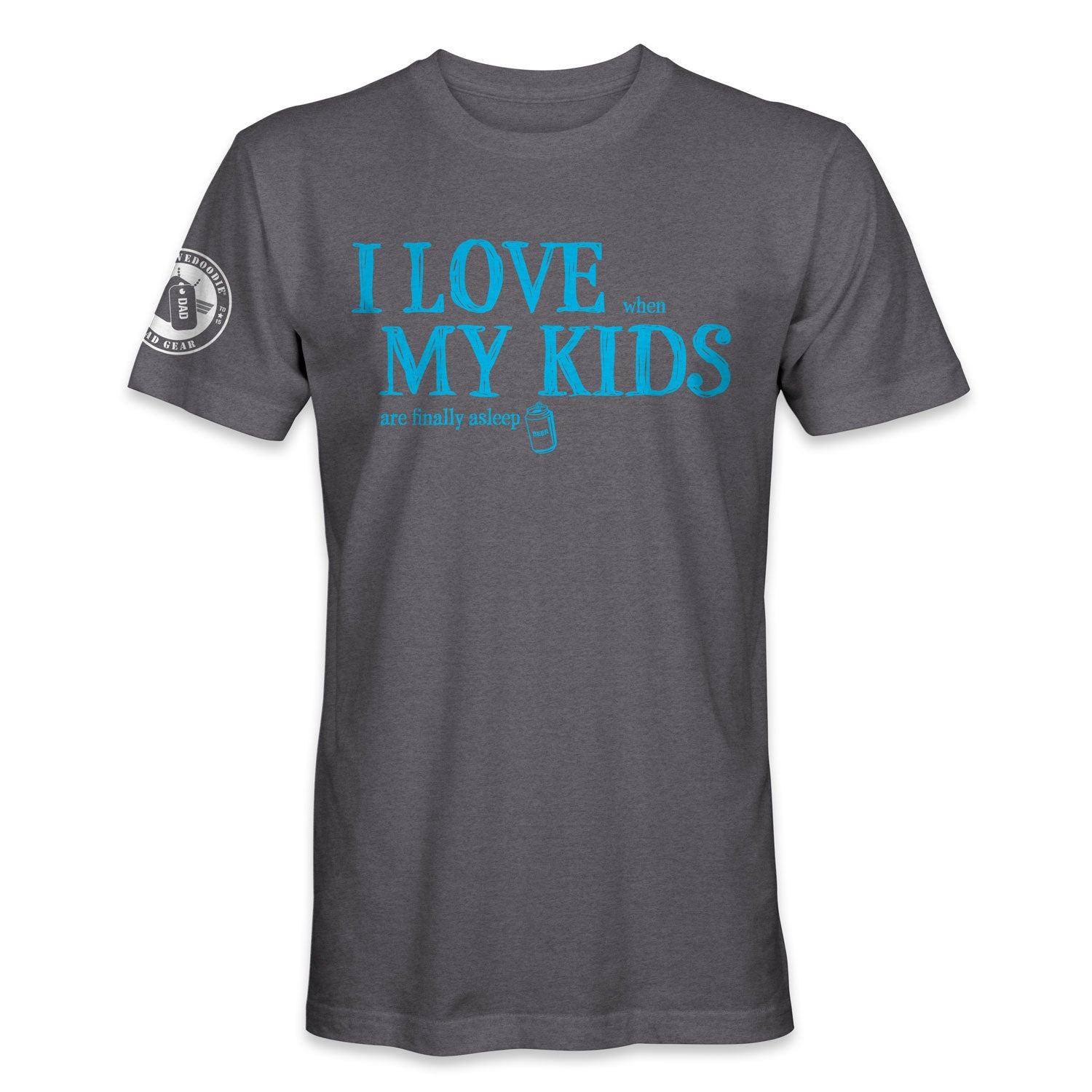 Funny Dad T-Shirts Gray