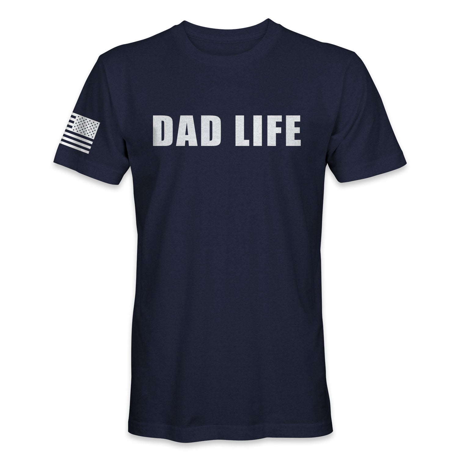 Dad Life T-Shirt Gift for New Dads Blue