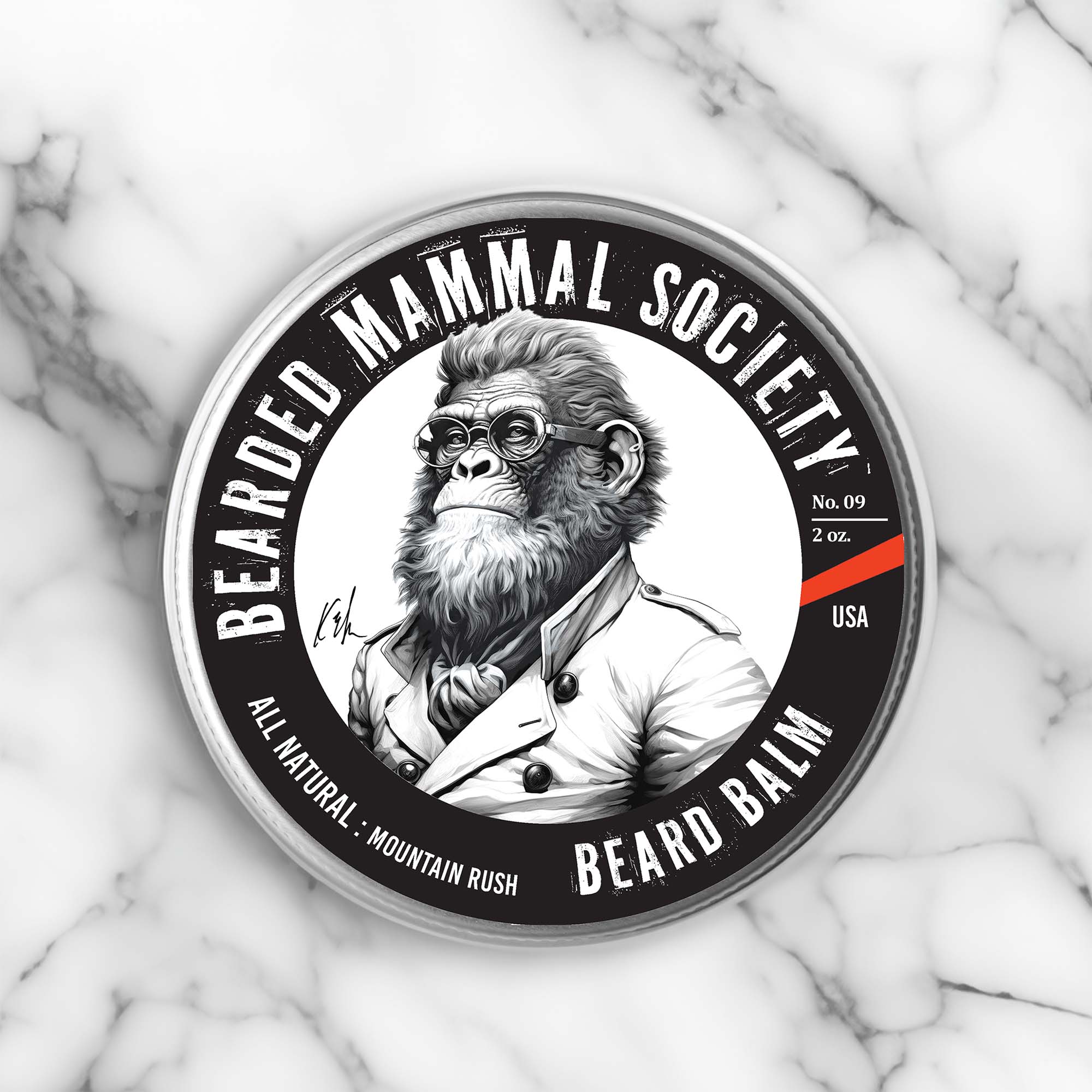 All Natural Beard Balm with Shea Butter and Essential Oils