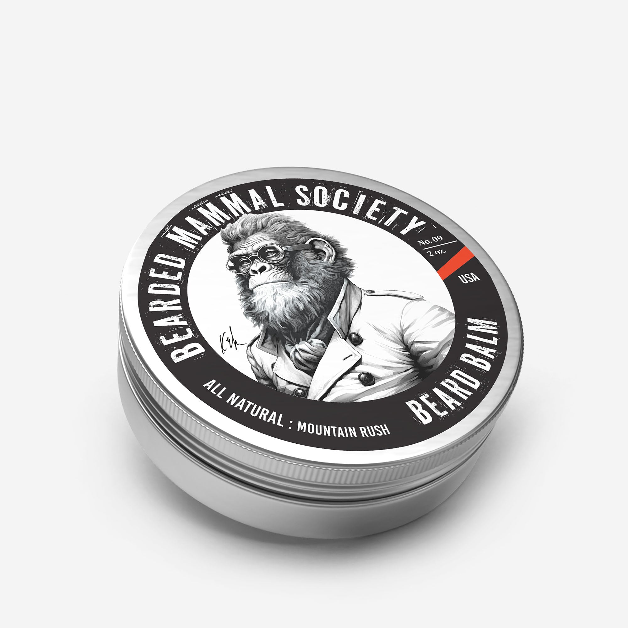 All Natural Beard Balm with Shea Butter and Essential Oils