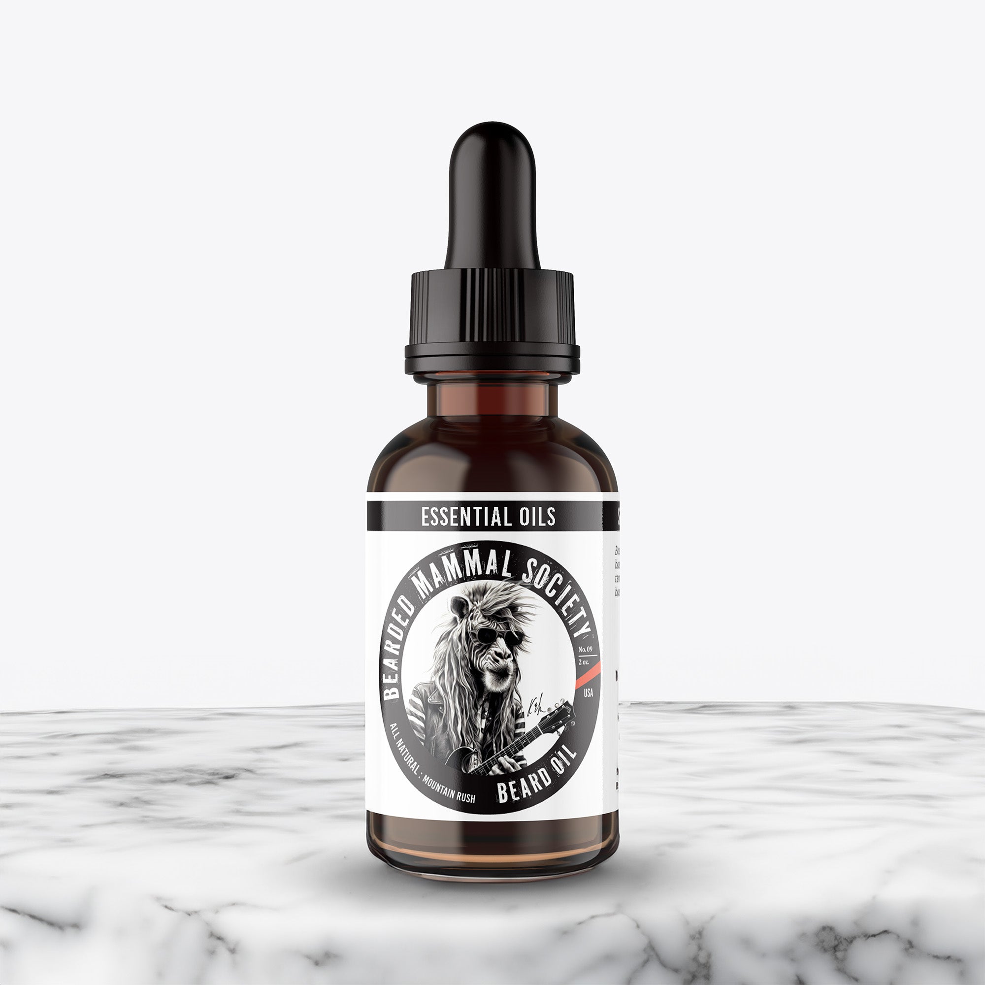 All Natural Beard Oil with Avocado Oil and Vitamin E