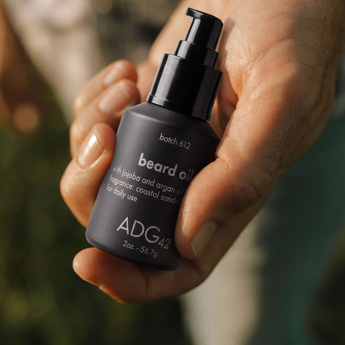 ADG42 All-Natural Premium Beard Oil - Coastal Sandalwood