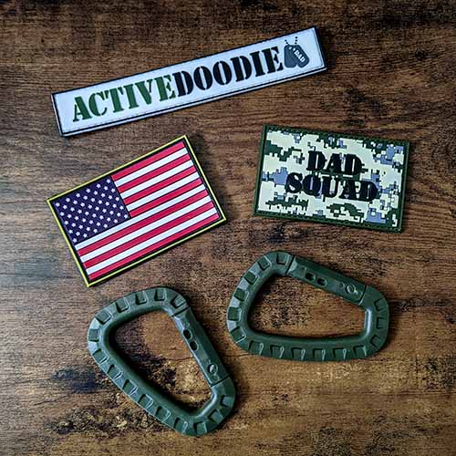 Dad Diaper Bag Morale Patches