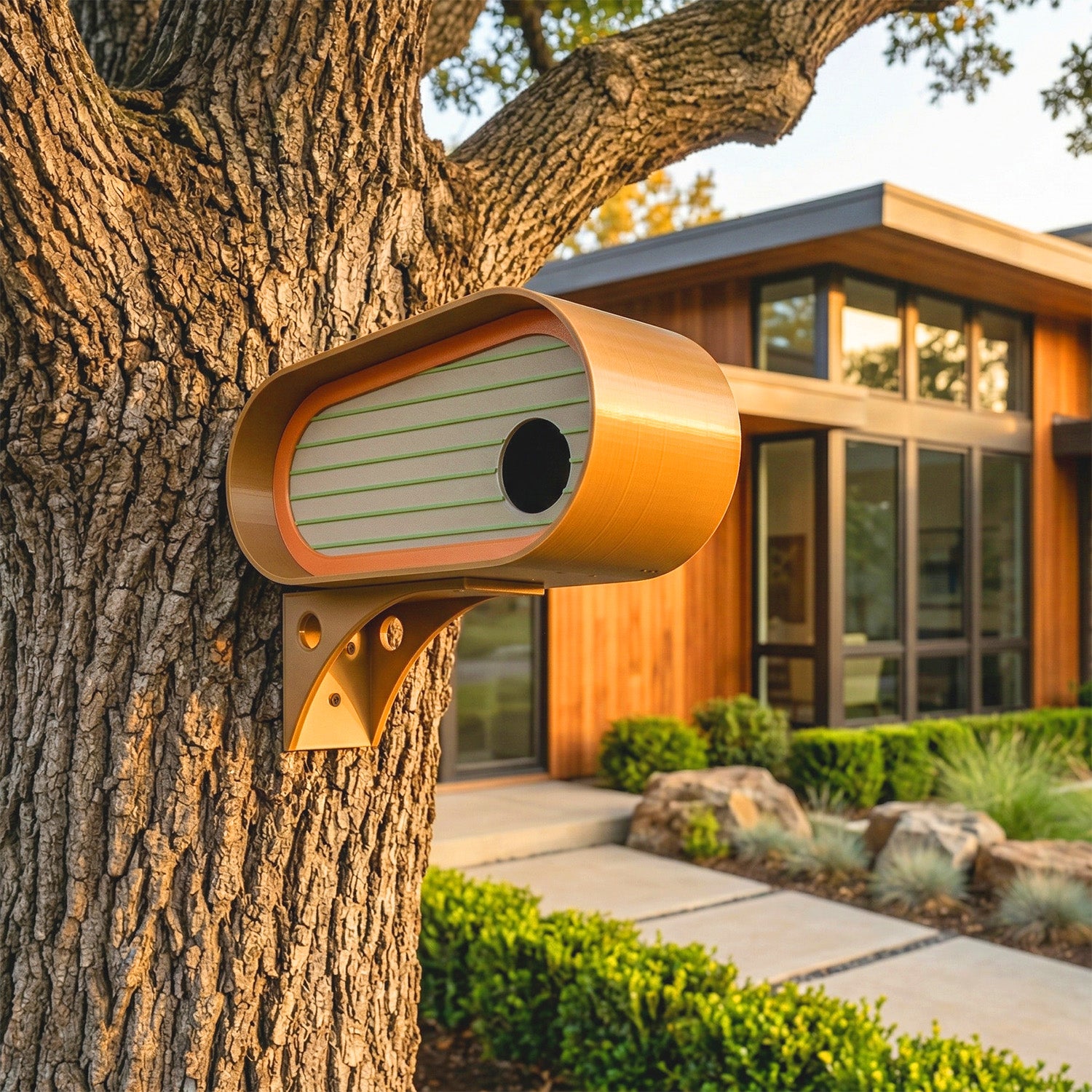 Mid-Century Birdhouse | The Oransa