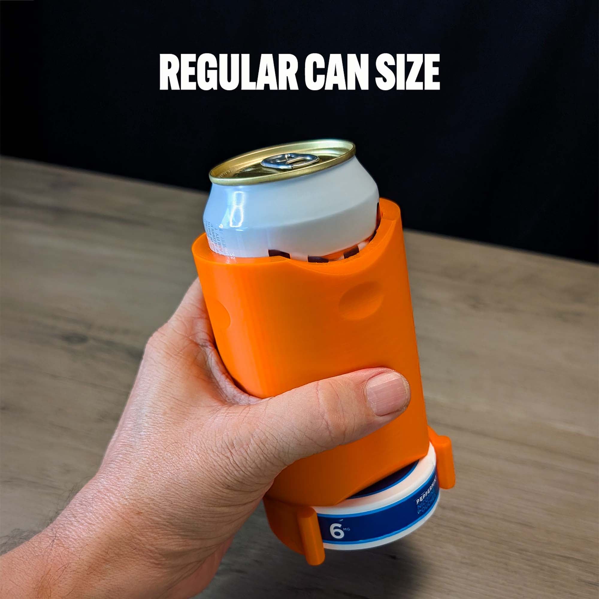ADG42 The Stacker Can Cooler and Pouch Tin Holder