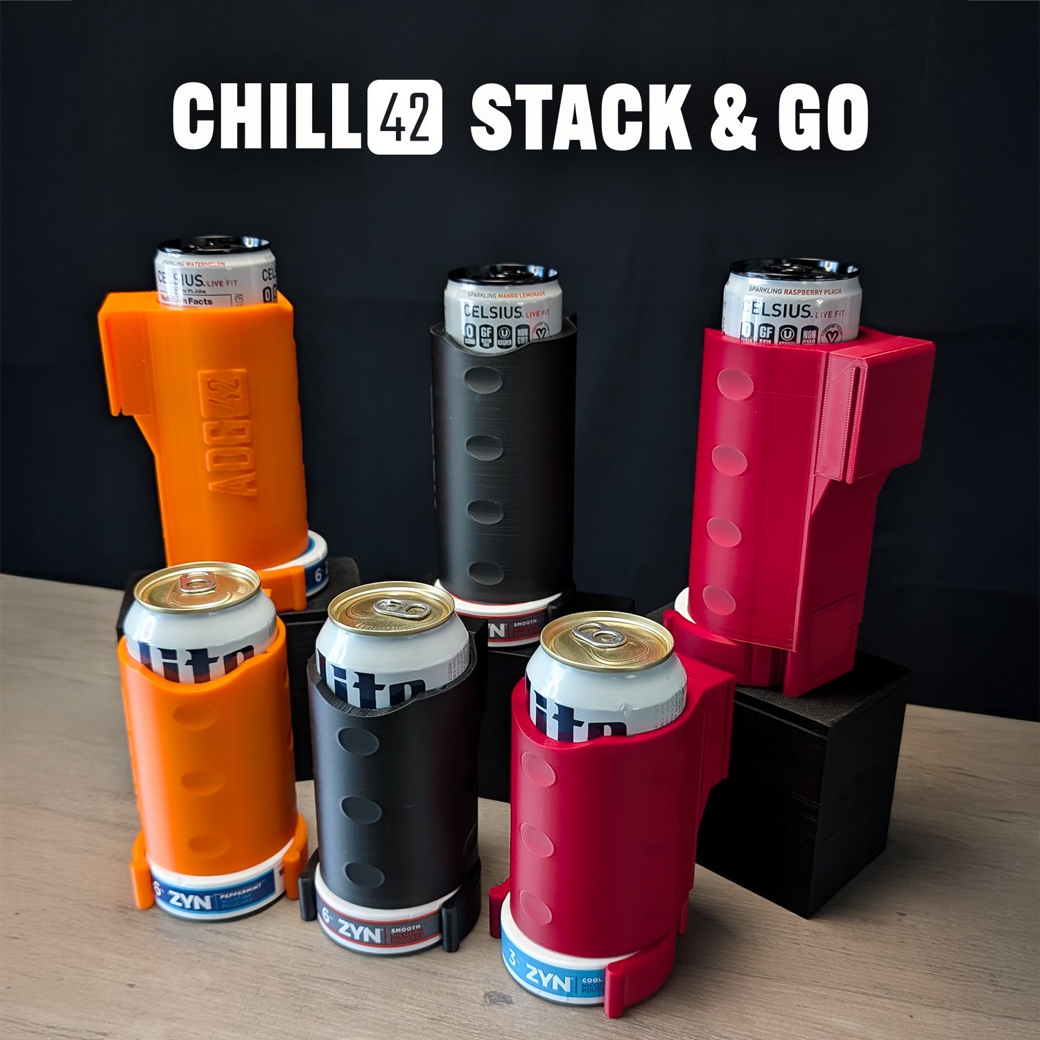 CHILL42 STACK & GO | Can Cooler