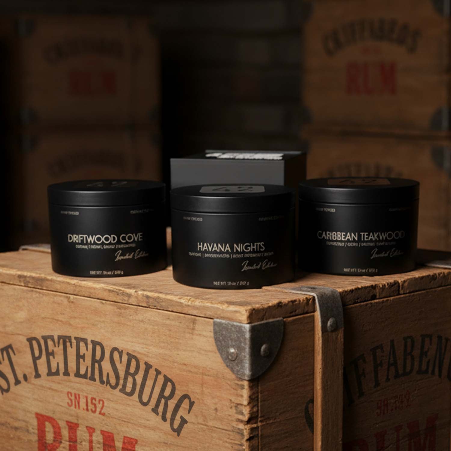 10oz Dual-Wick Organic Soy Candle | Strong Scent Throw | 3D Printed Gift Box