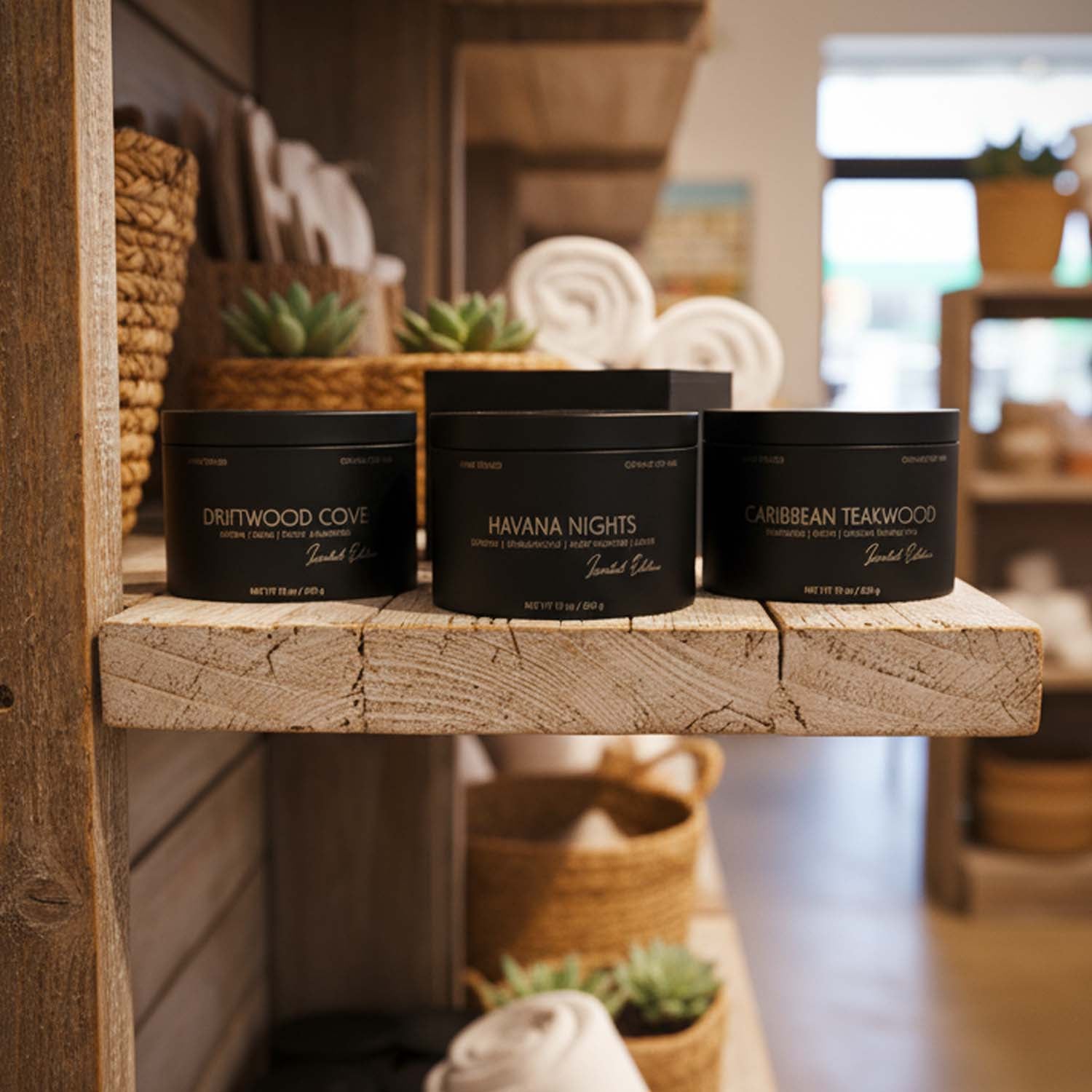 10oz Dual-Wick Organic Soy Candle | Strong Scent Throw | 3D Printed Gift Box