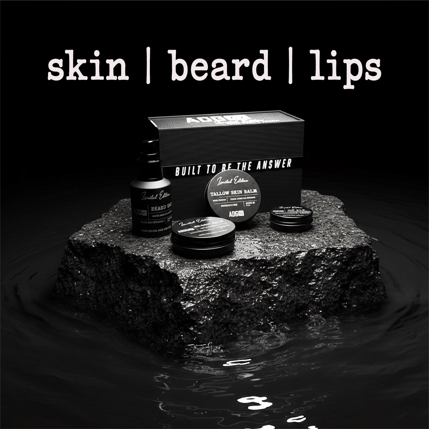 Mens Beard and Body Gift Box