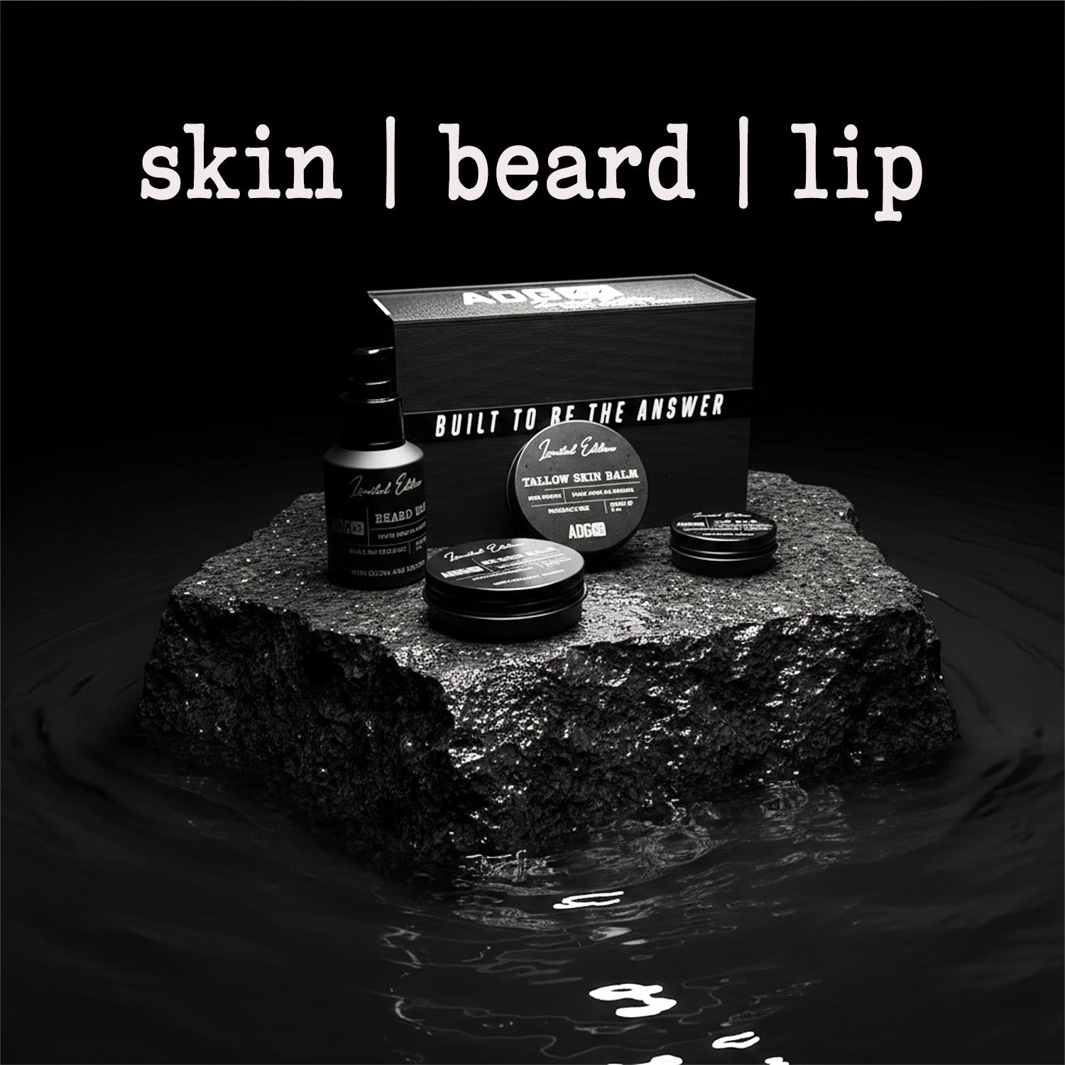 Mens Beard and Body Gift Box