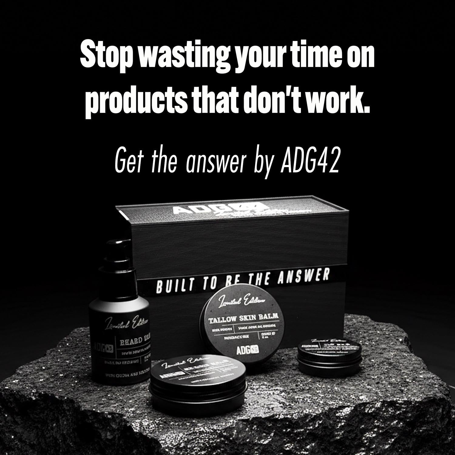 Mens Beard and Body Gift Box