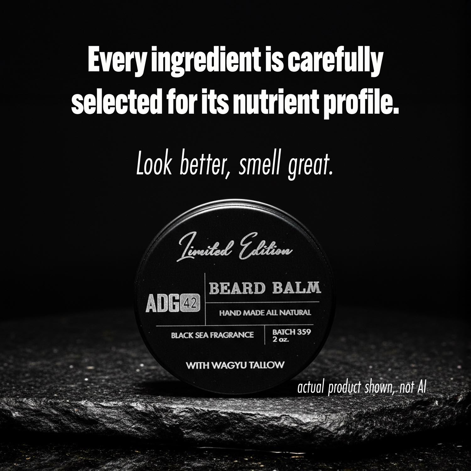 Beard Balm w/ Wagyu Beef Tallow