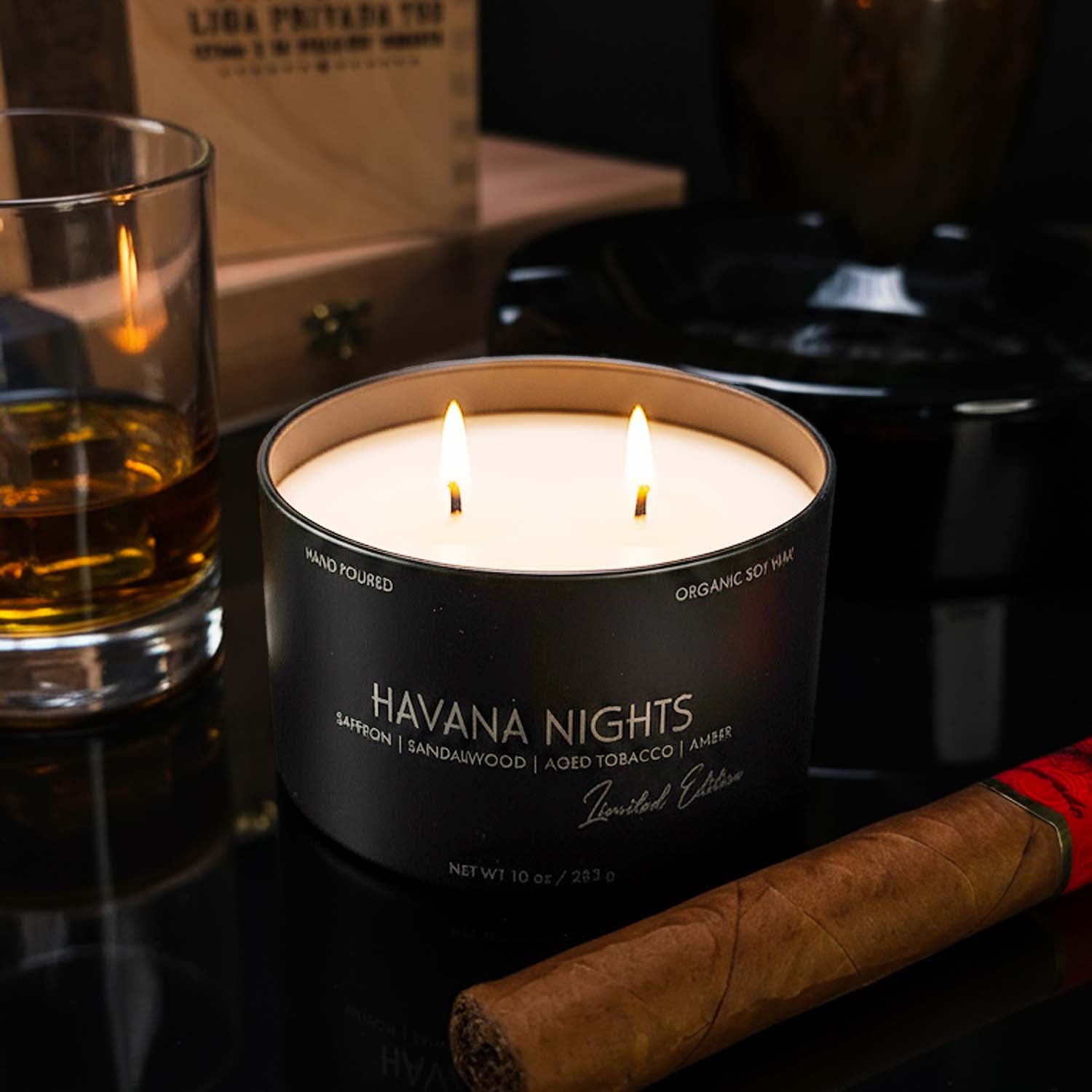 10oz Dual-Wick Candle for Men | Masculine | Gift Box