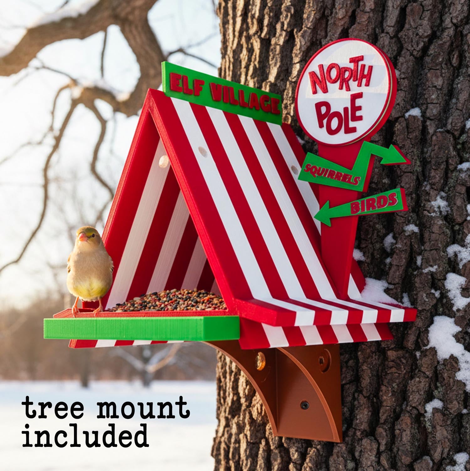 Bird Feeder | Christmas North Pole