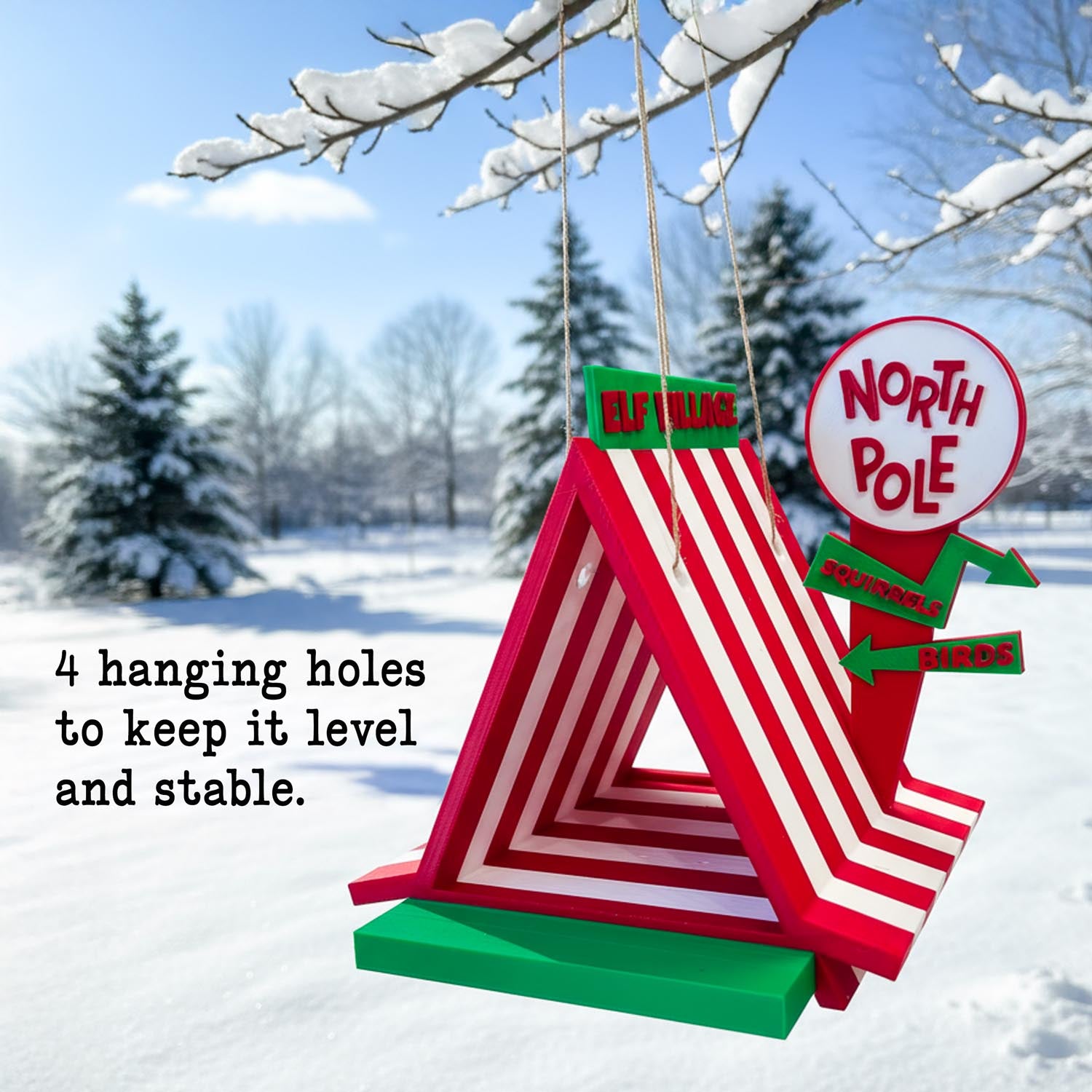 Bird Feeder | Christmas North Pole