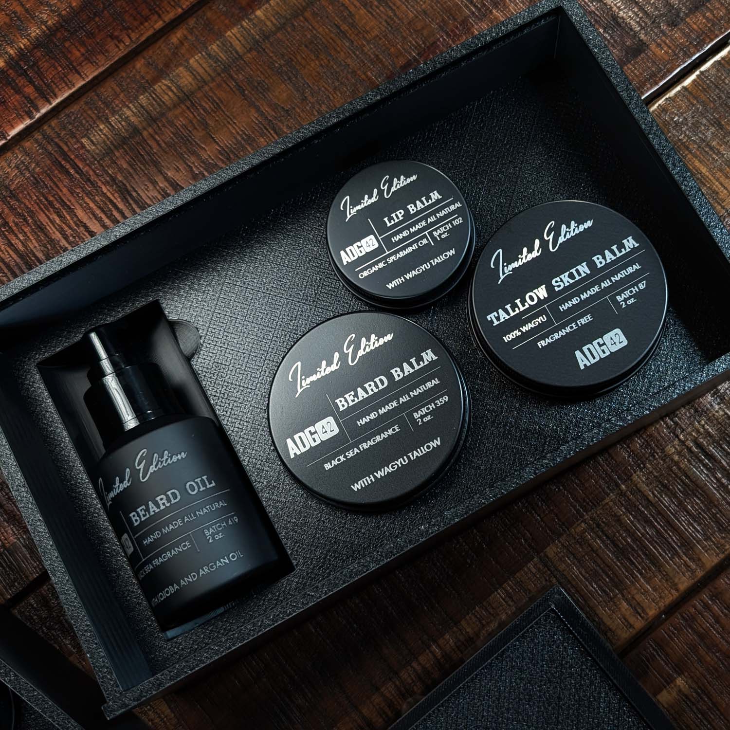 Groomsmen Gifts | Beard Care | Custom Storage Box