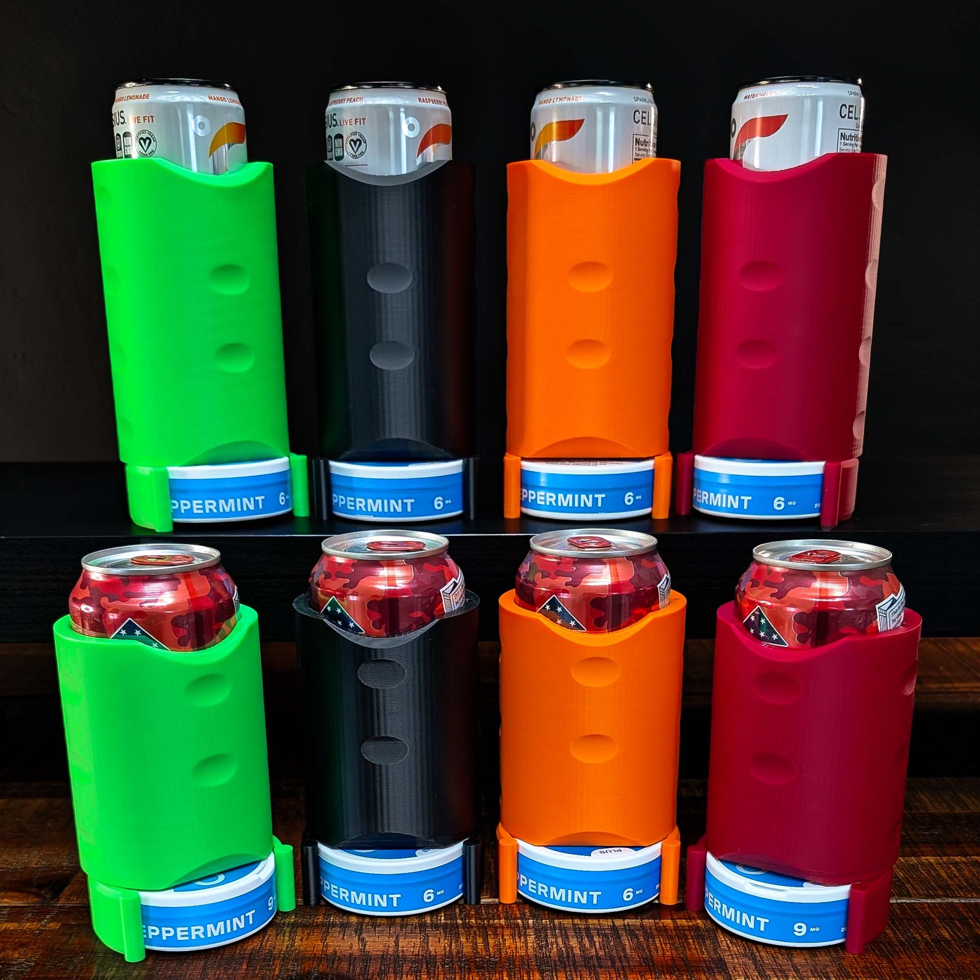 ADG42 The Stacker Can Cooler and Pouch Tin Holder