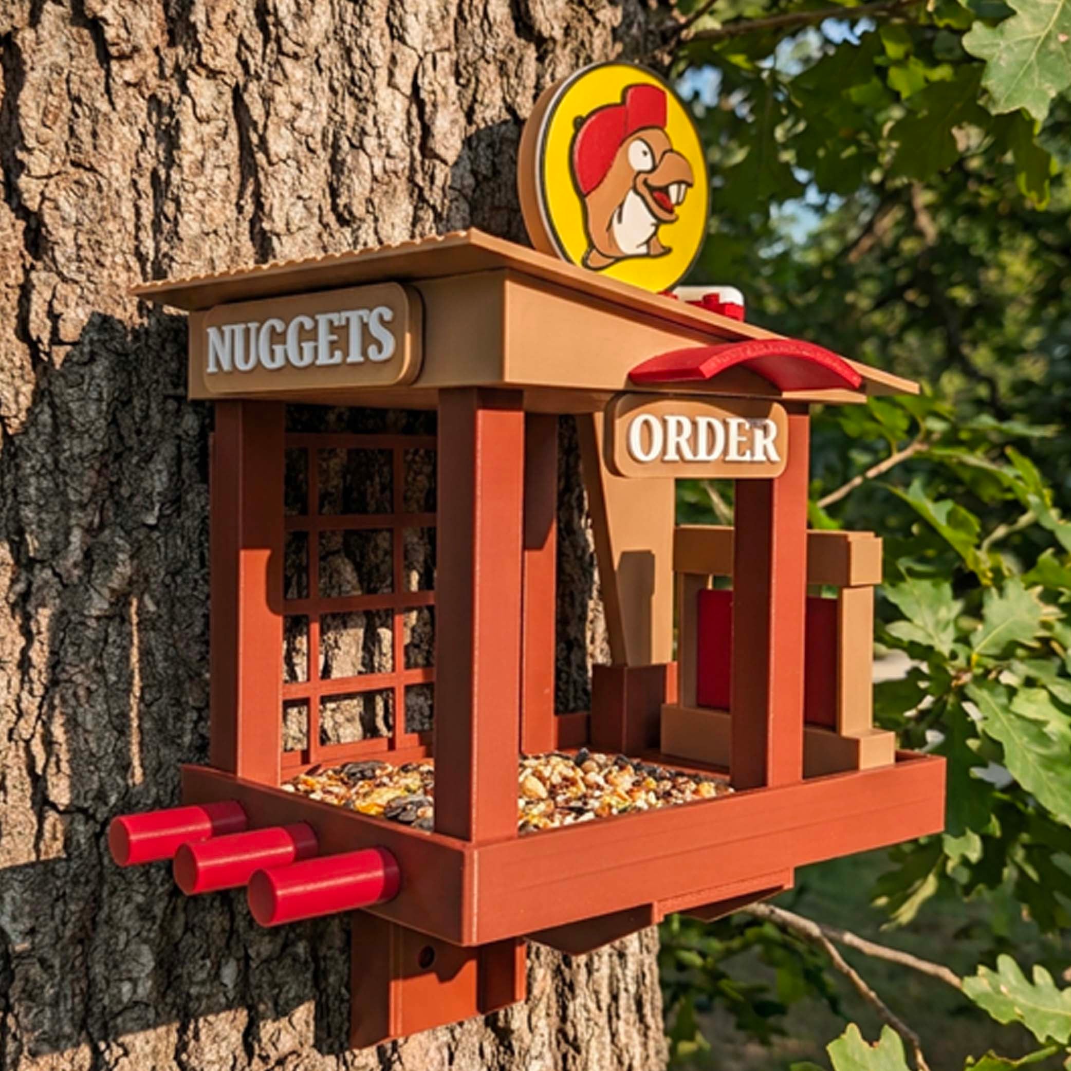 ADG42 The BIRD-EE'S Parody Bird Feeder