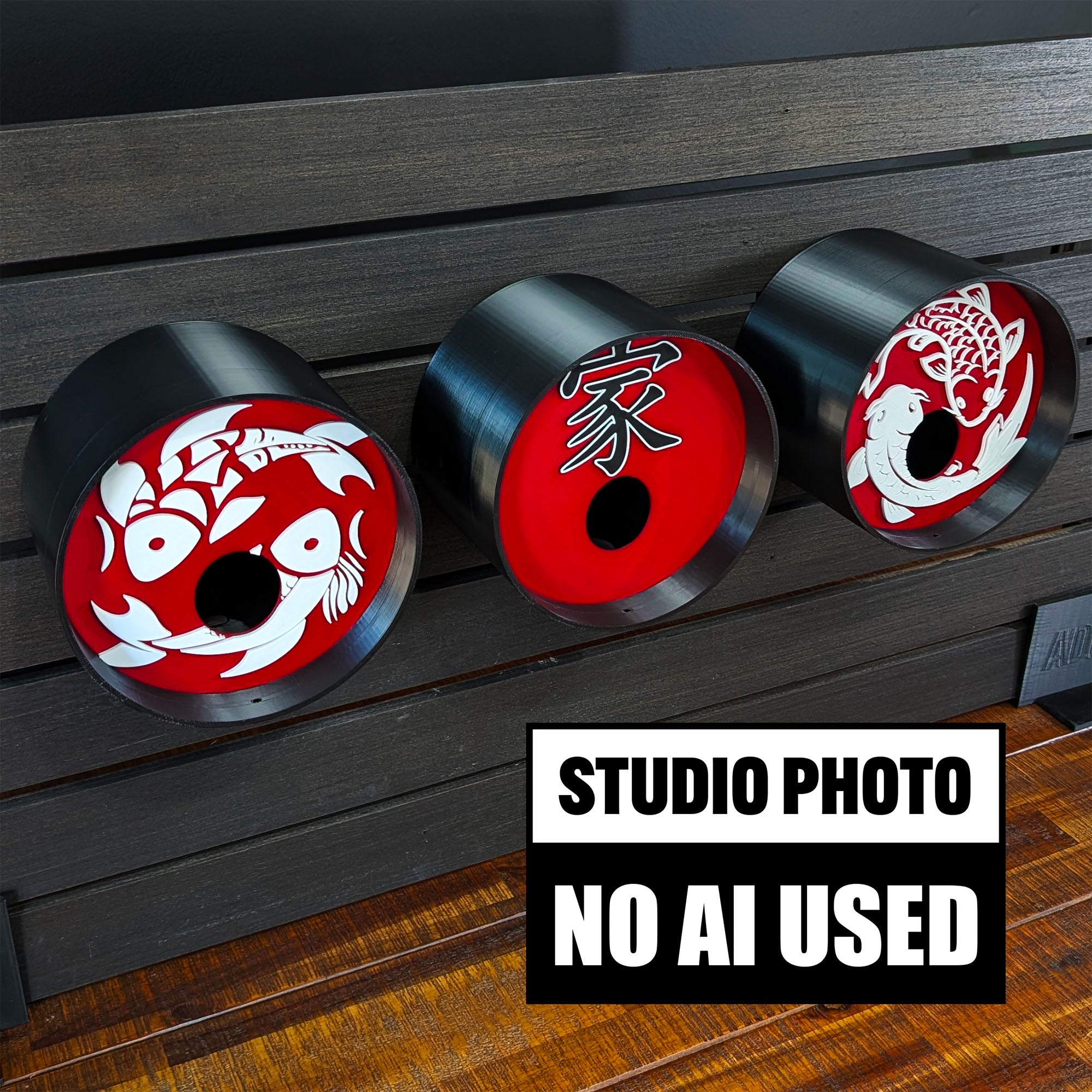 ADG42 Zen Birdhouses | Koi Pond Inspired with Easy Maintenance Clean Out