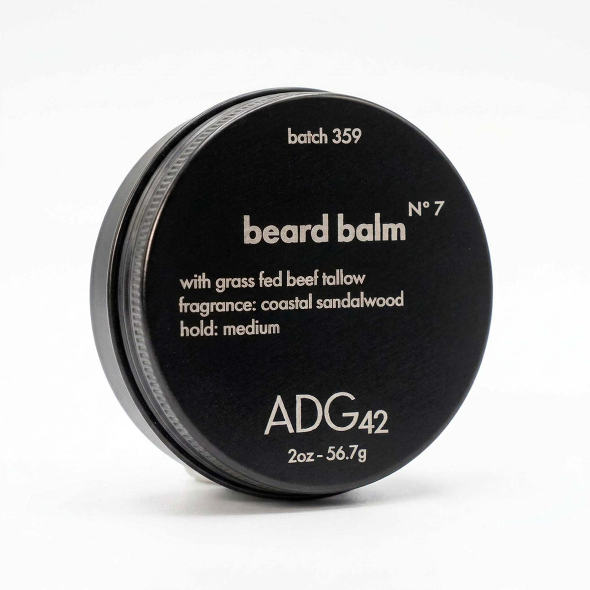 ADG42 All-Natural Beef Tallow Beard Balm - Coastal Sandalwood